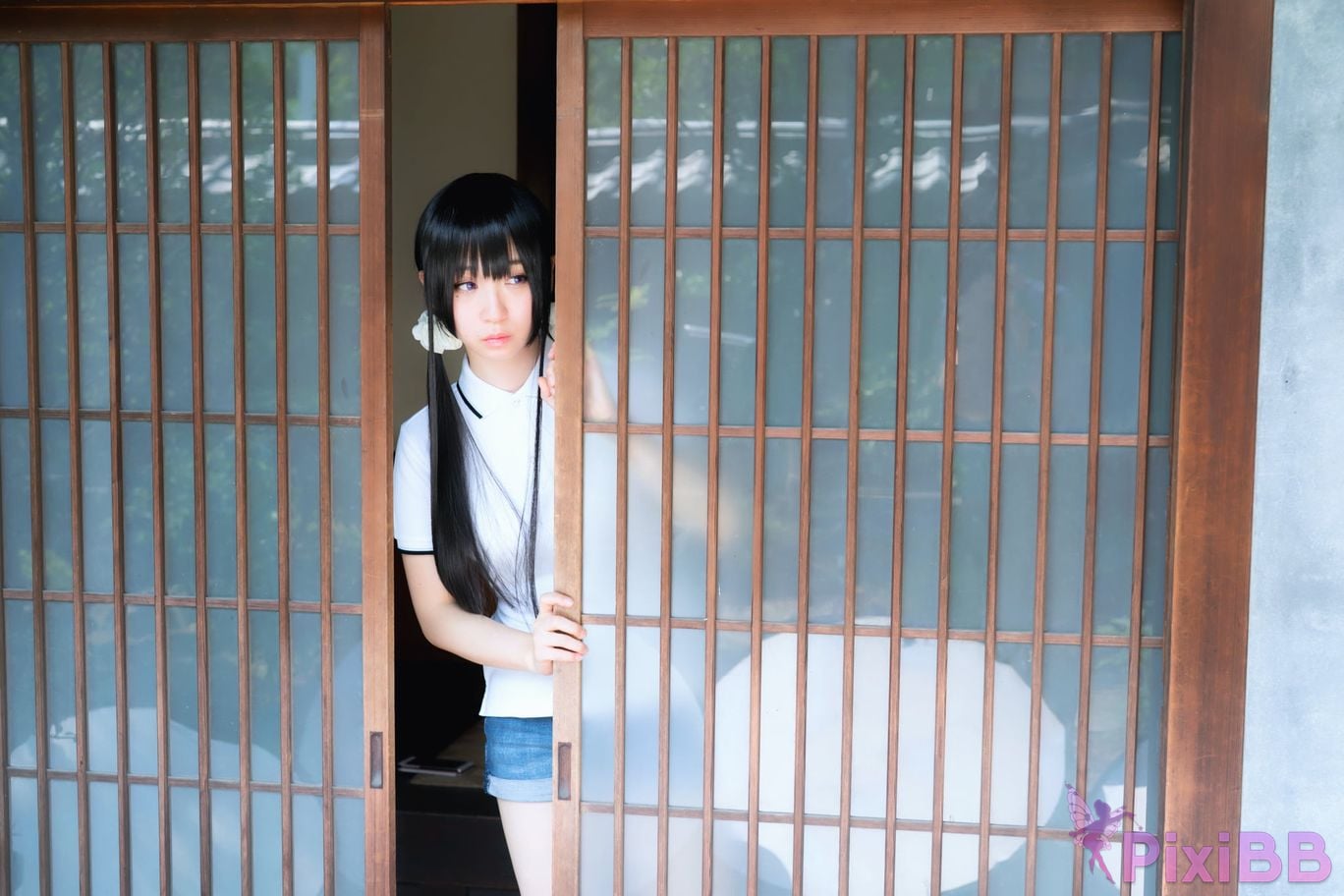 Japanese Idol Moe Iori Cosplay Ane Naru PixiBB.COM 017