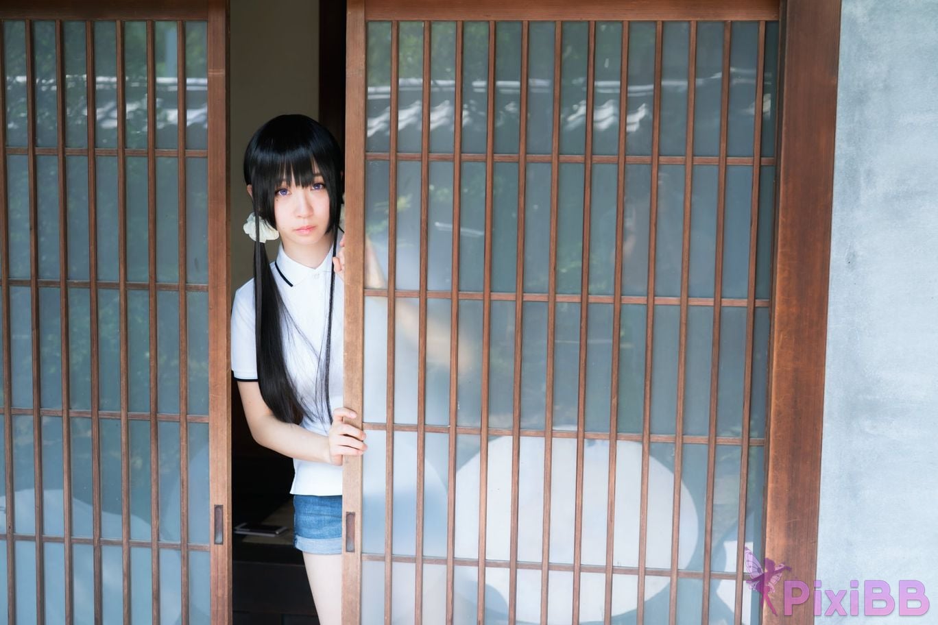 Japanese Idol Moe Iori Cosplay Ane Naru PixiBB.COM 018