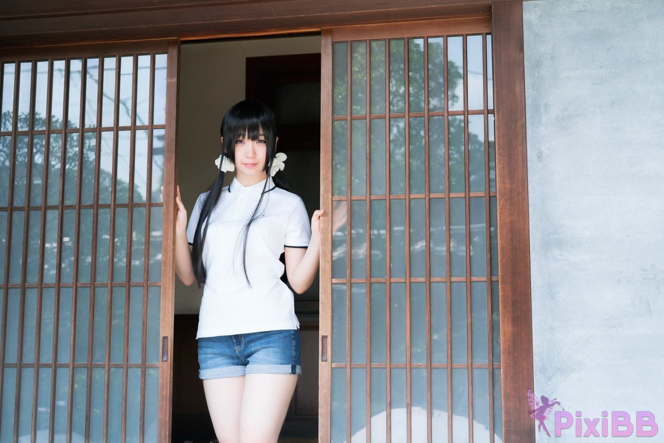 Japanese Idol Moe Iori Cosplay Ane Naru PixiBB.COM 019