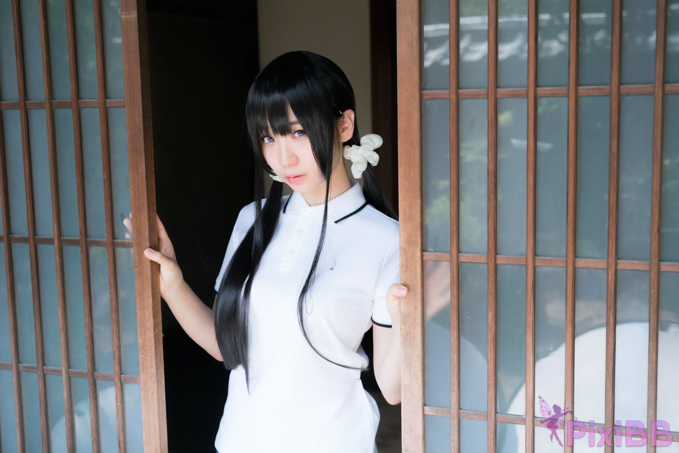Japanese Idol Moe Iori Cosplay Ane Naru PixiBB.COM 020