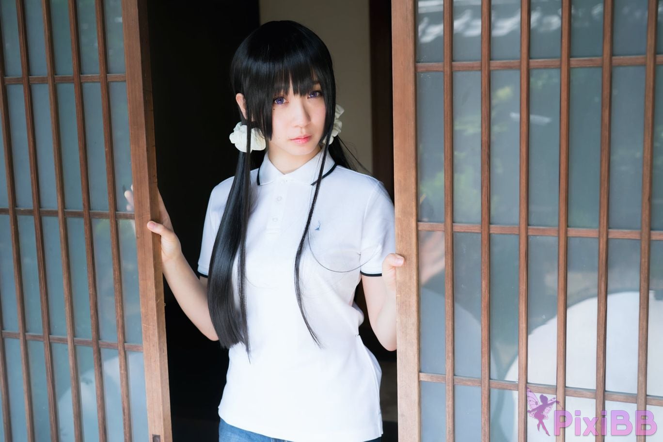Japanese Idol Moe Iori Cosplay Ane Naru PixiBB.COM 021