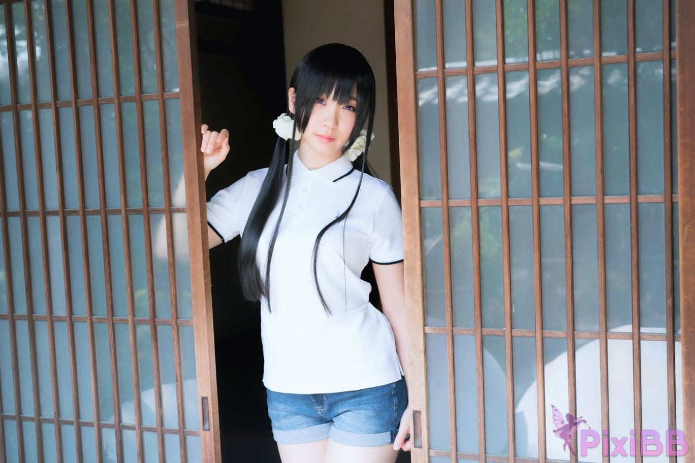 Japanese Idol Moe Iori Cosplay Ane Naru PixiBB.COM 023