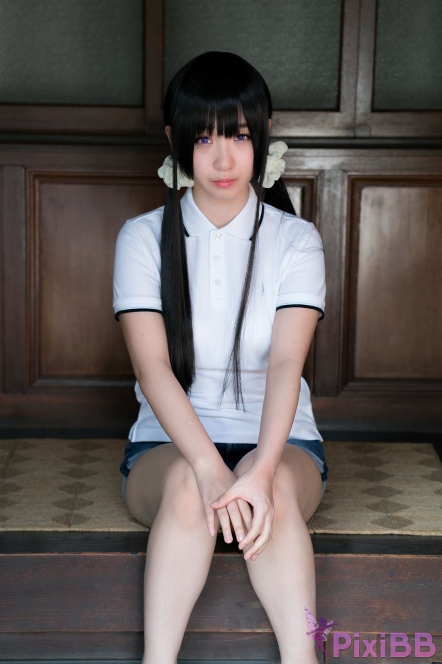 Japanese Idol Moe Iori Cosplay Ane Naru PixiBB.COM 024