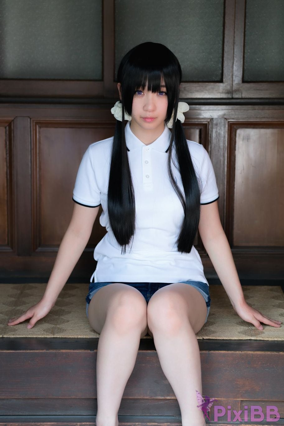Japanese Idol Moe Iori Cosplay Ane Naru PixiBB.COM 025
