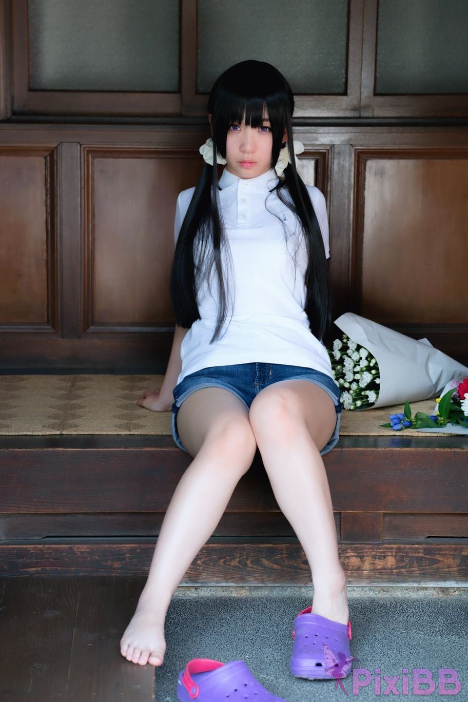 Japanese Idol Moe Iori Cosplay Ane Naru PixiBB.COM 026