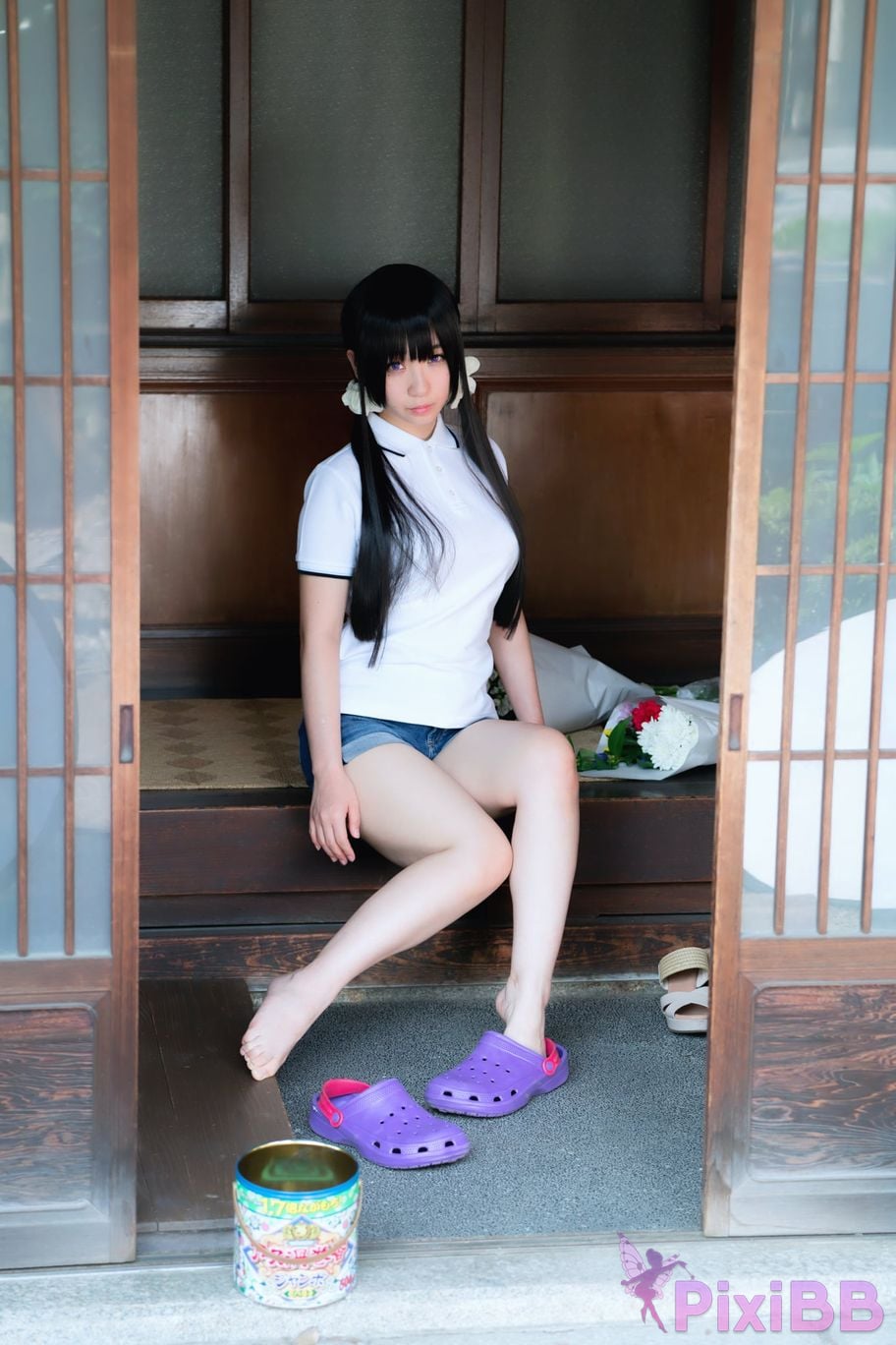Japanese Idol Moe Iori Cosplay Ane Naru PixiBB.COM 027