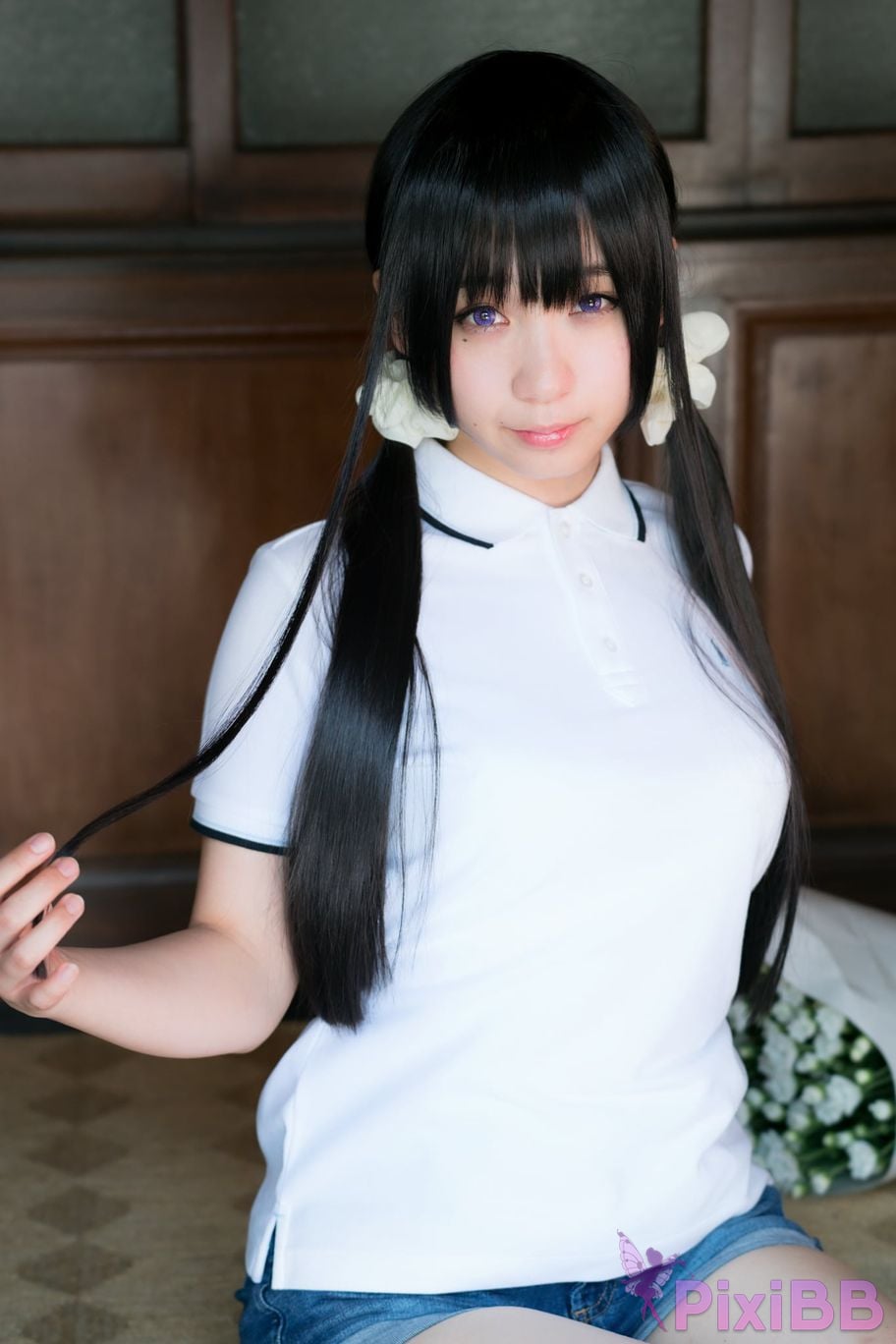Japanese Idol Moe Iori Cosplay Ane Naru PixiBB.COM 029
