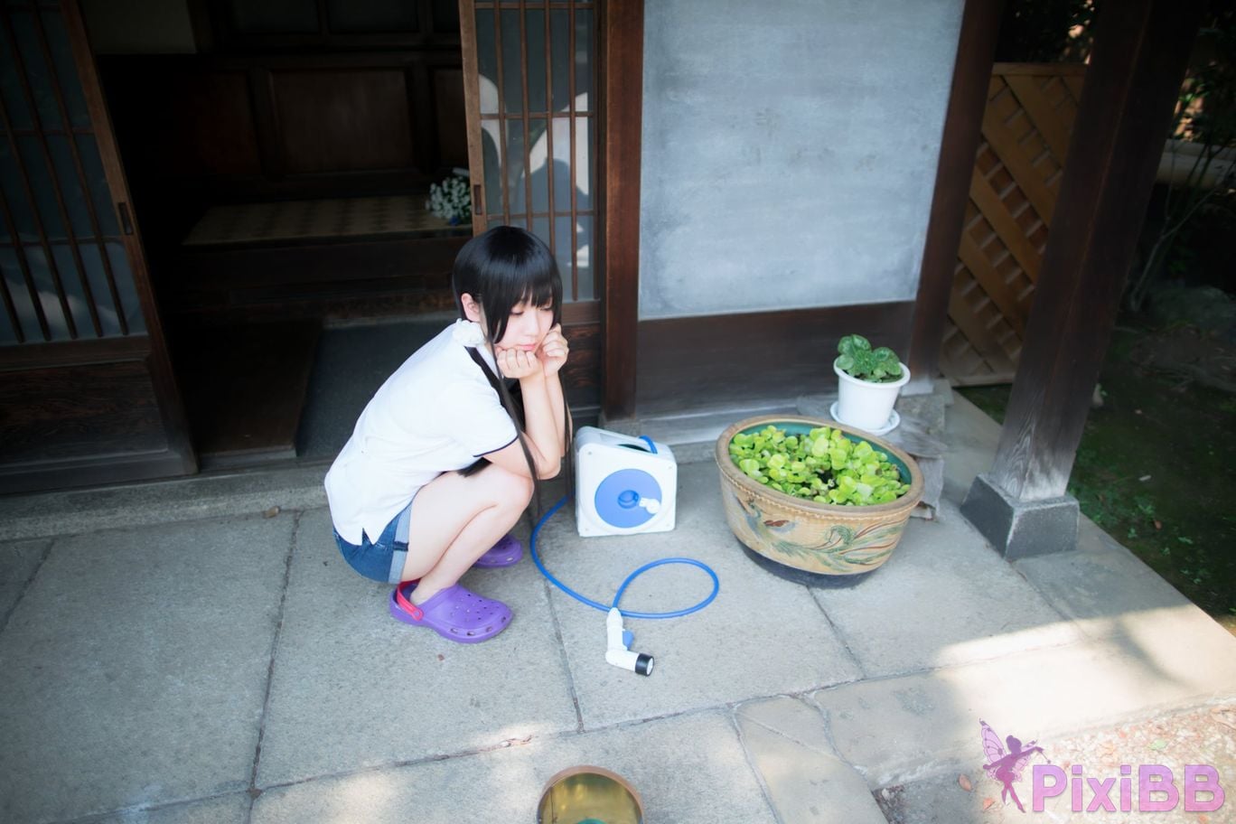 Japanese Idol Moe Iori Cosplay Ane Naru PixiBB.COM 032