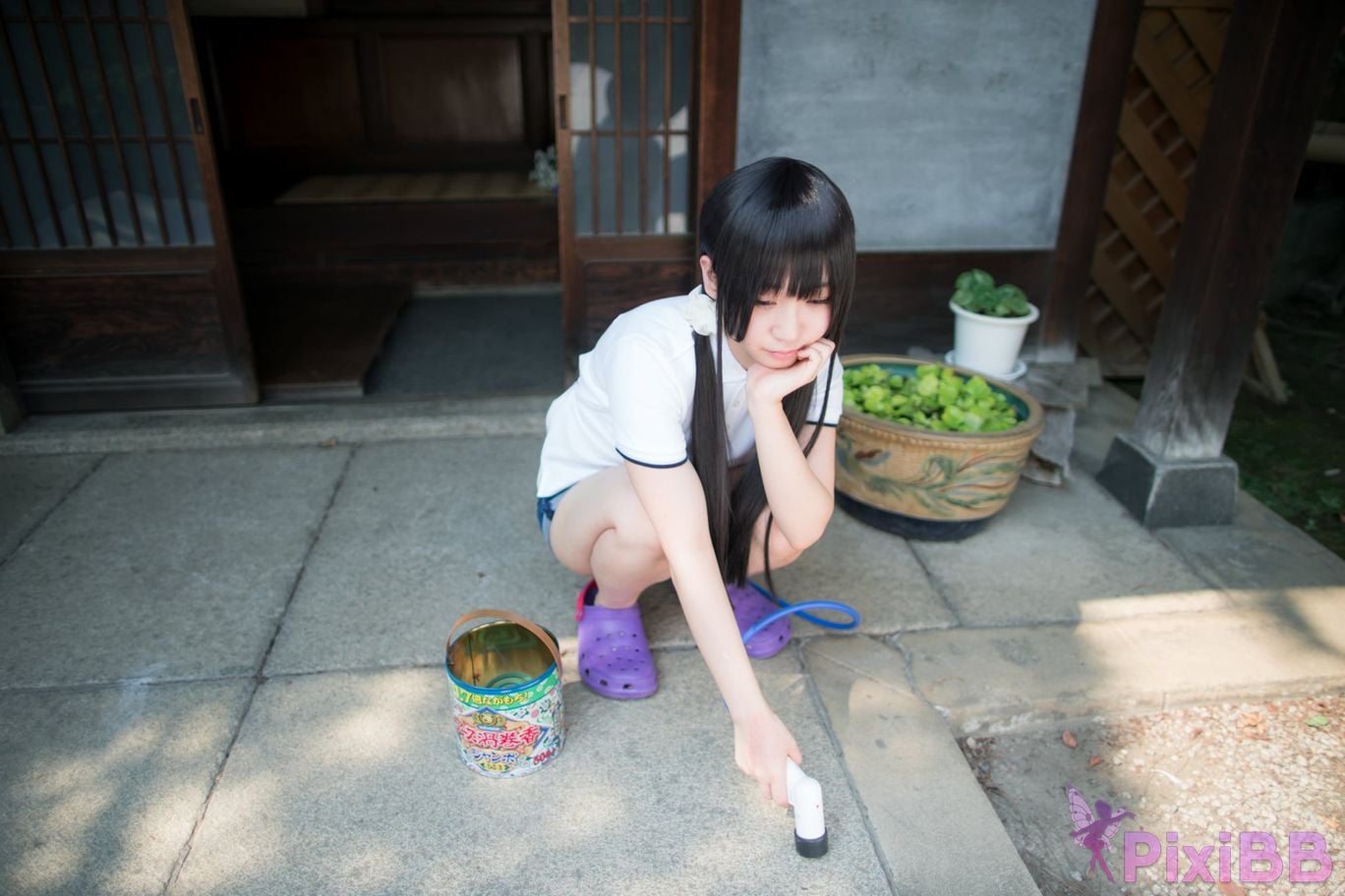 Japanese Idol Moe Iori Cosplay Ane Naru PixiBB.COM 037