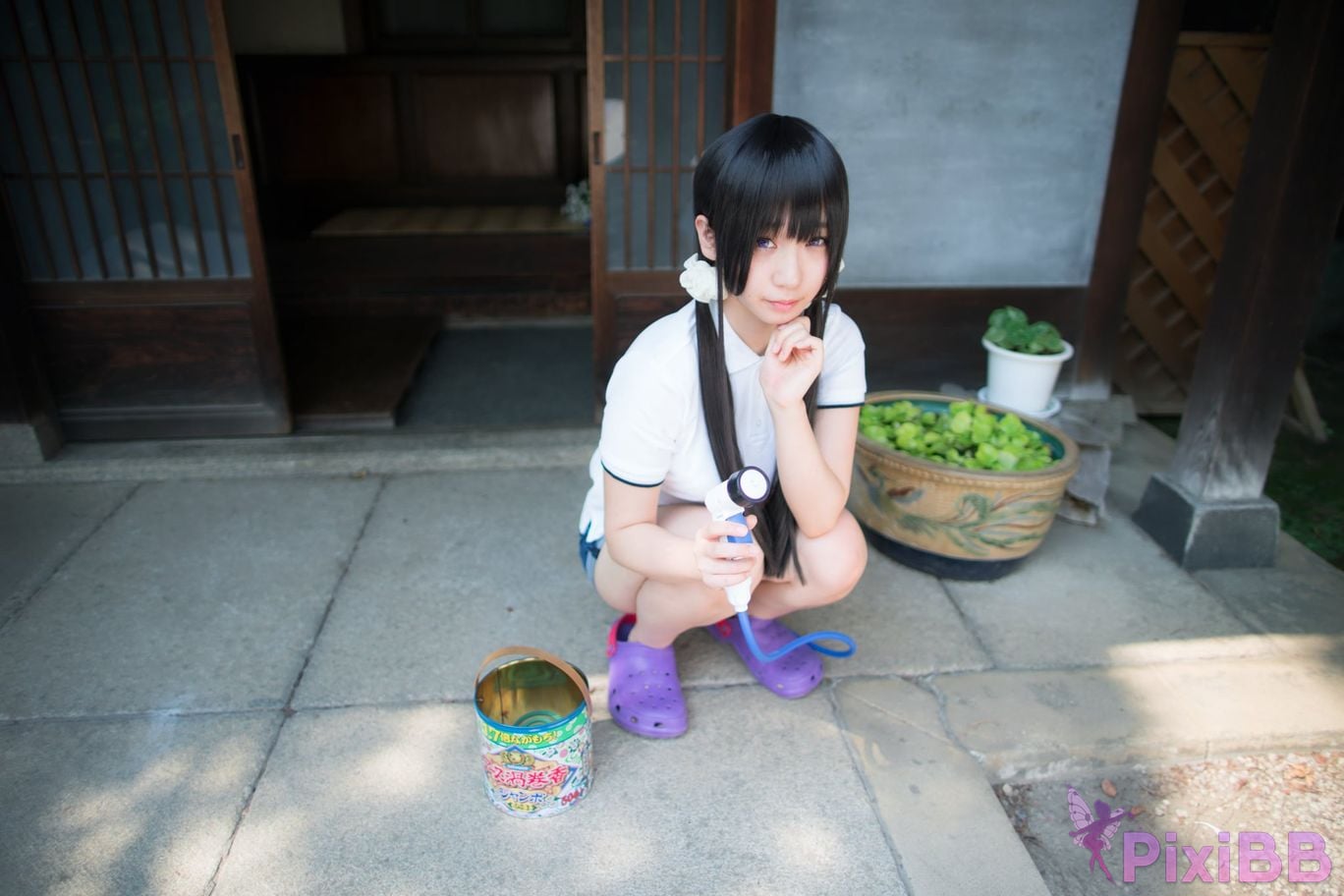 Japanese Idol Moe Iori Cosplay Ane Naru PixiBB.COM 038