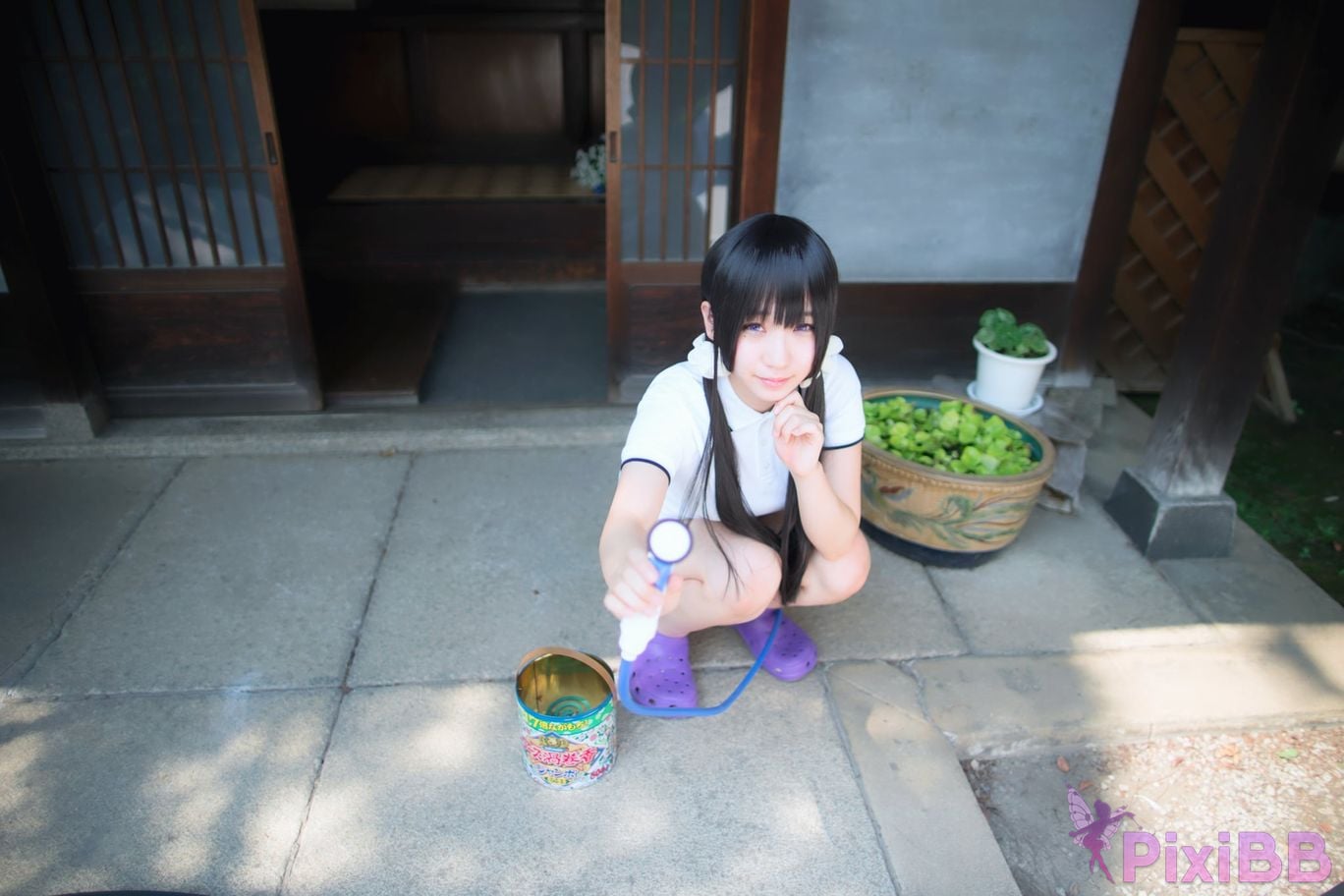 Japanese Idol Moe Iori Cosplay Ane Naru PixiBB.COM 040