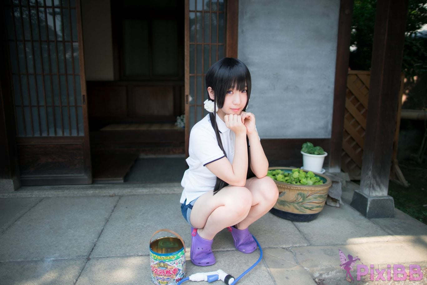Japanese Idol Moe Iori Cosplay Ane Naru PixiBB.COM 041