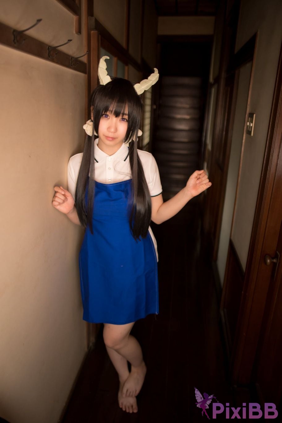 Japanese Idol Moe Iori Cosplay Ane Naru PixiBB.COM 067
