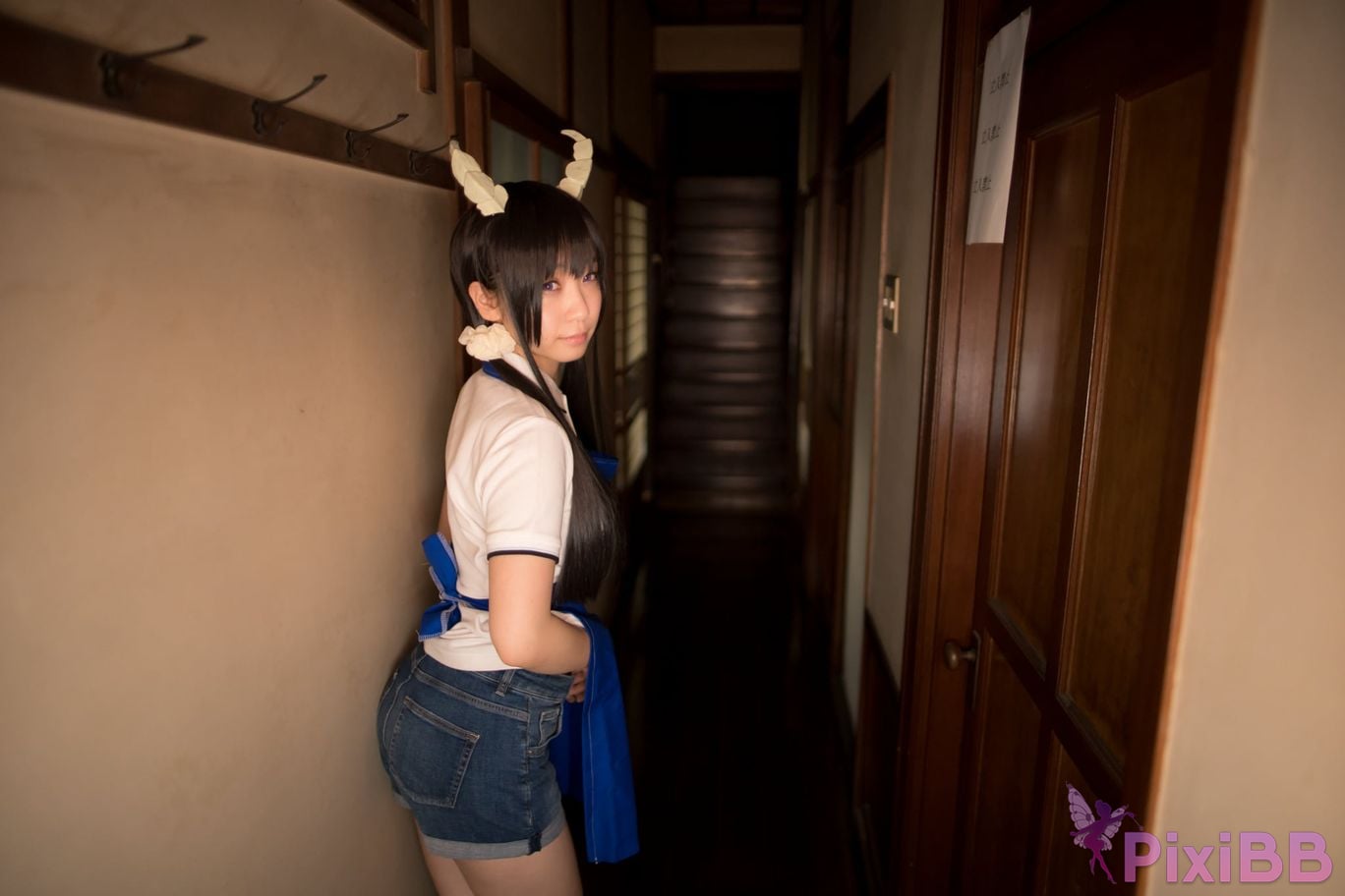 Japanese Idol Moe Iori Cosplay Ane Naru PixiBB.COM 071