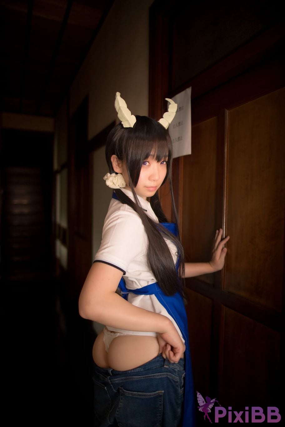 Japanese Idol Moe Iori Cosplay Ane Naru PixiBB.COM 084