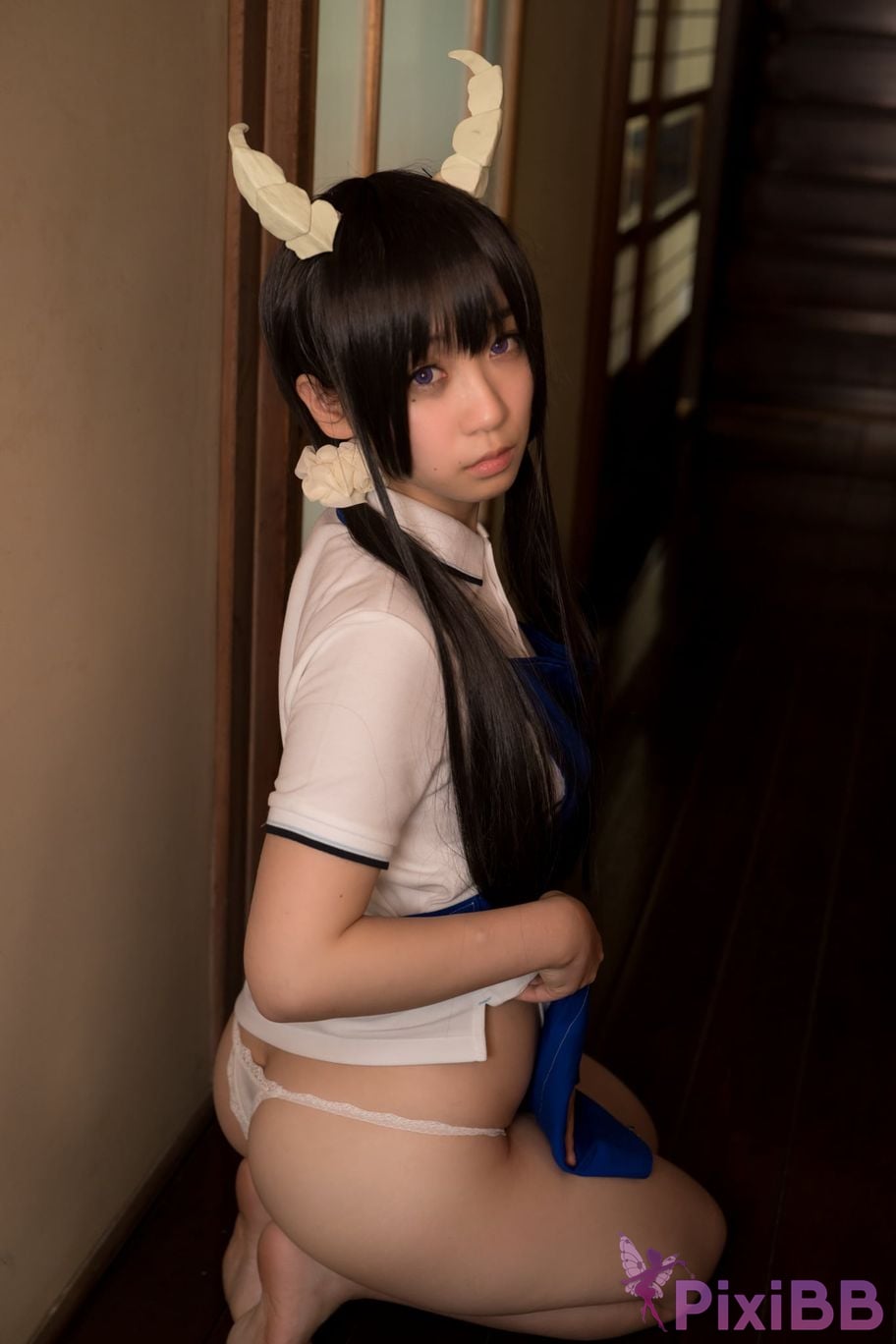 Japanese Idol Moe Iori Cosplay Ane Naru PixiBB.COM 097