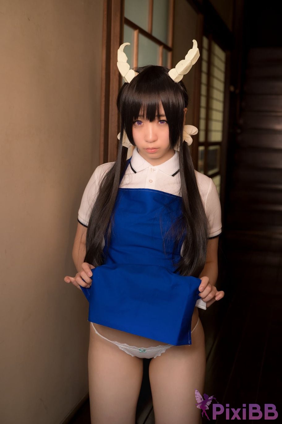 Japanese Idol Moe Iori Cosplay Ane Naru PixiBB.COM 102