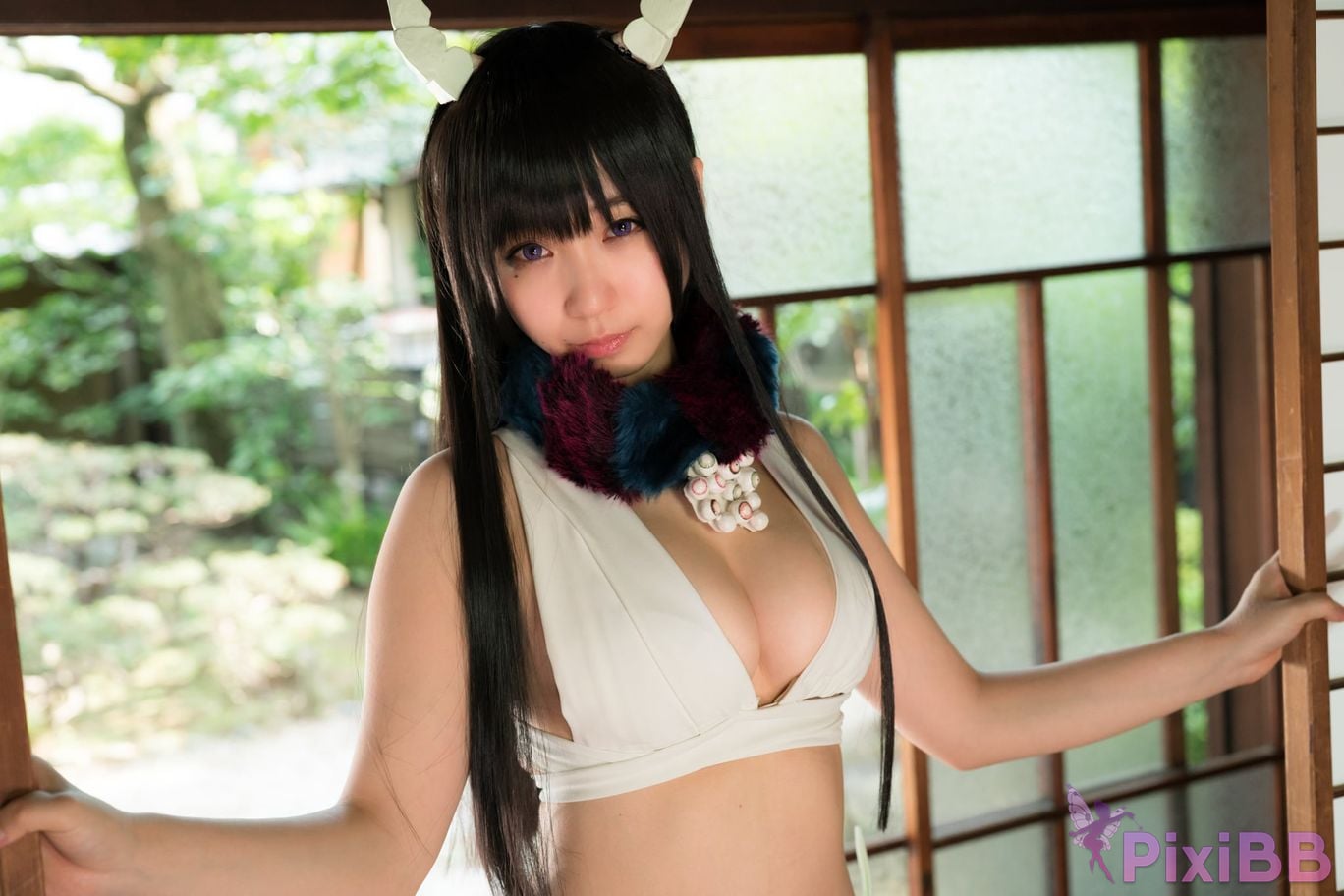 Japanese Idol Moe Iori Cosplay Ane Naru PixiBB.COM 113