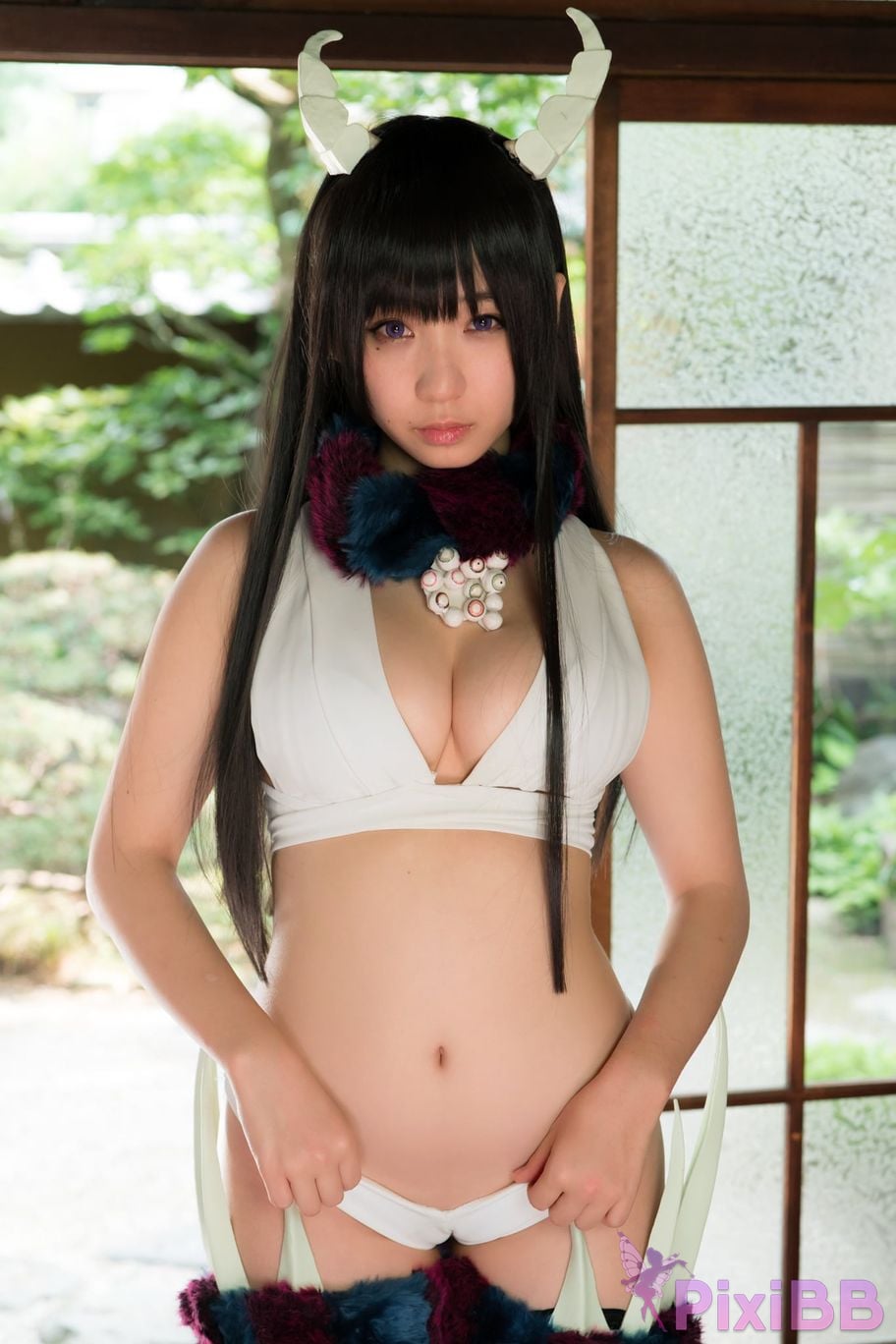 Japanese Idol Moe Iori Cosplay Ane Naru PixiBB.COM 114