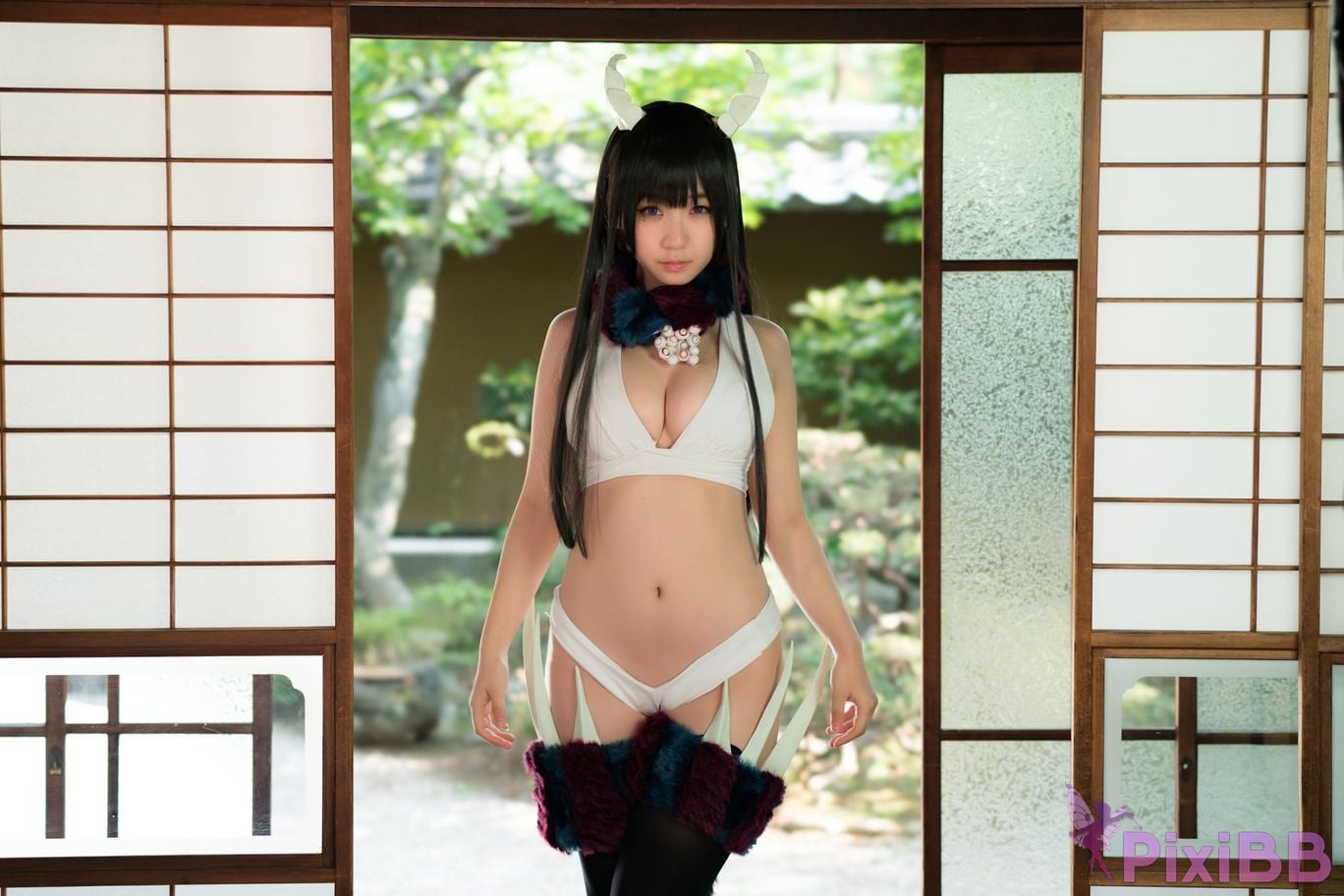 Japanese Idol Moe Iori Cosplay Ane Naru PixiBB.COM 118
