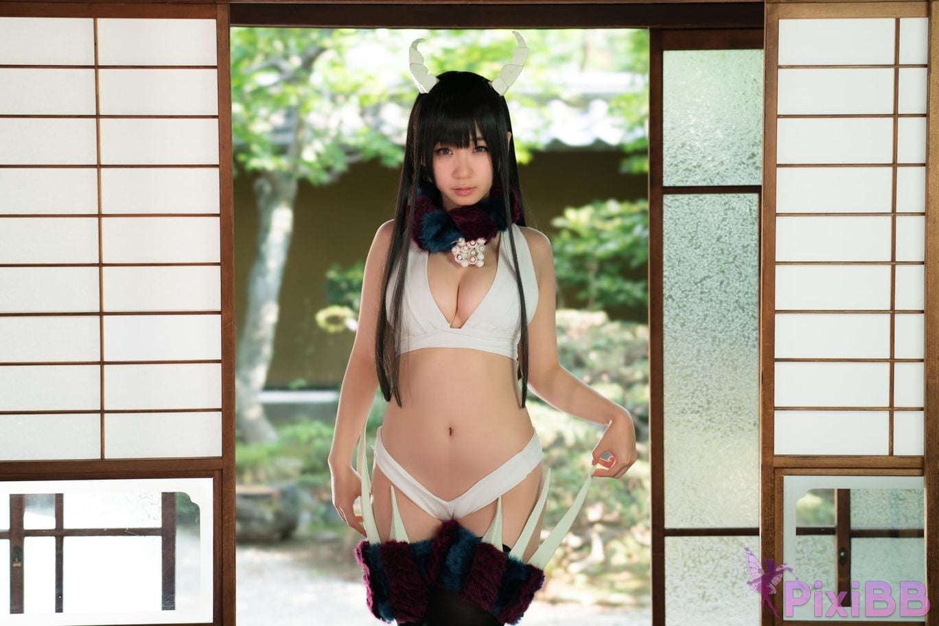 Japanese Idol Moe Iori Cosplay Ane Naru PixiBB.COM 120
