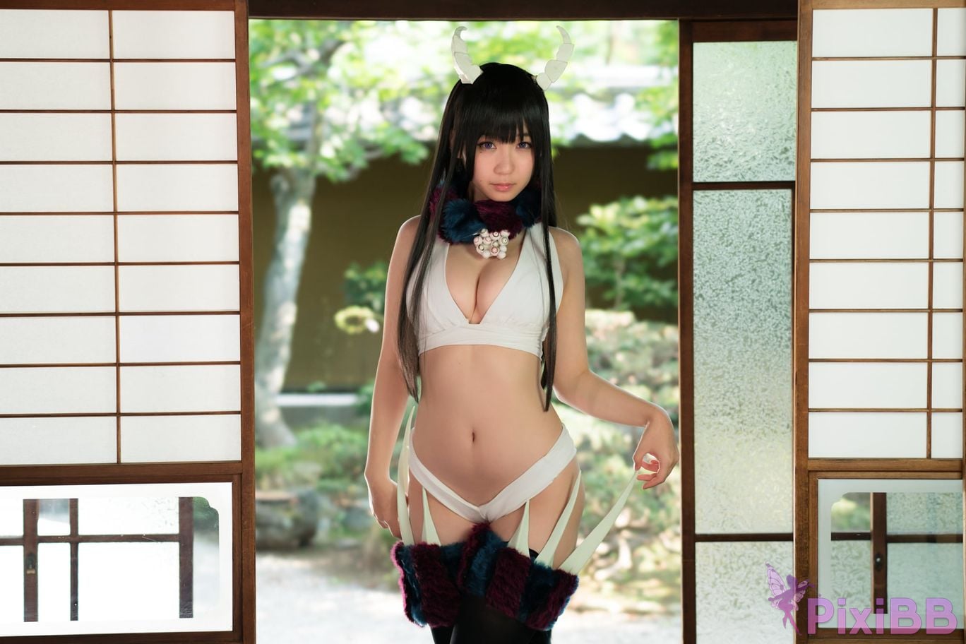 Japanese Idol Moe Iori Cosplay Ane Naru PixiBB.COM 121