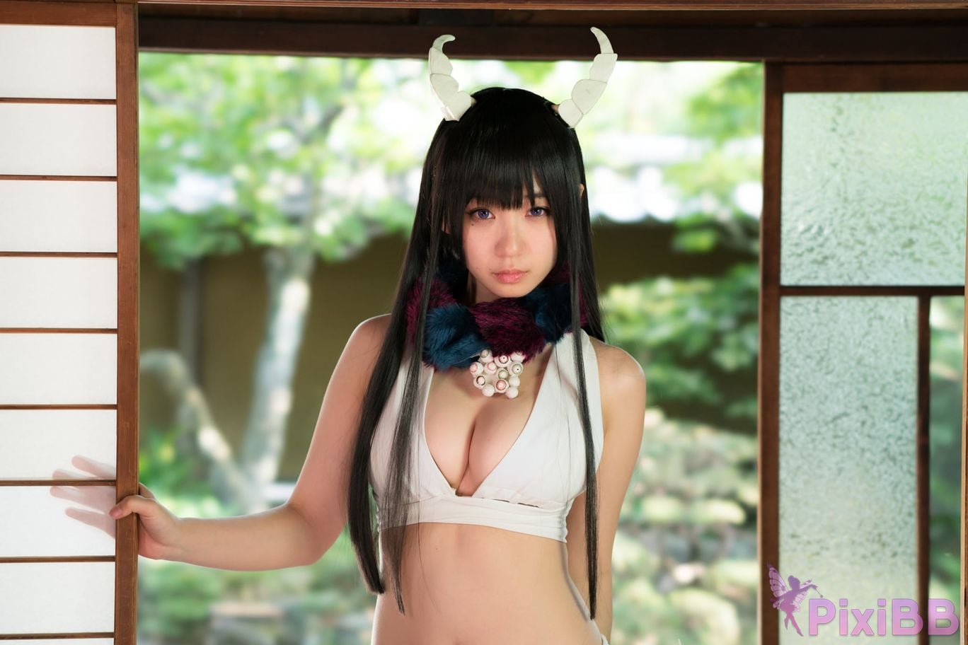 Japanese Idol Moe Iori Cosplay Ane Naru PixiBB.COM 123