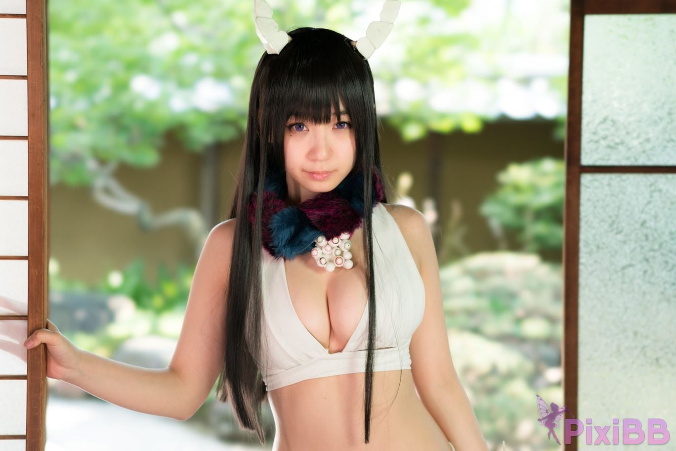 Japanese Idol Moe Iori Cosplay Ane Naru PixiBB.COM 125