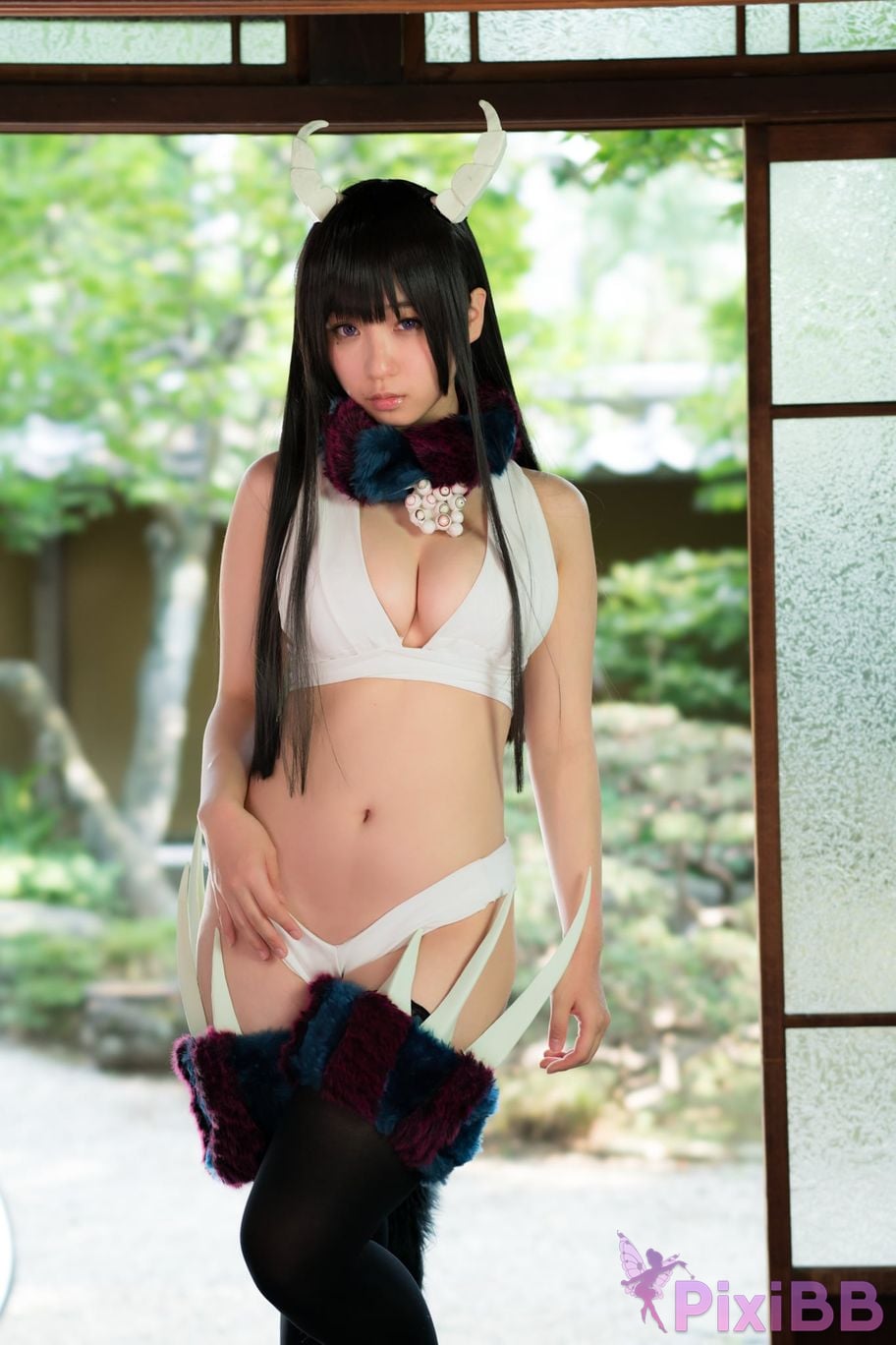 Japanese Idol Moe Iori Cosplay Ane Naru PixiBB.COM 129