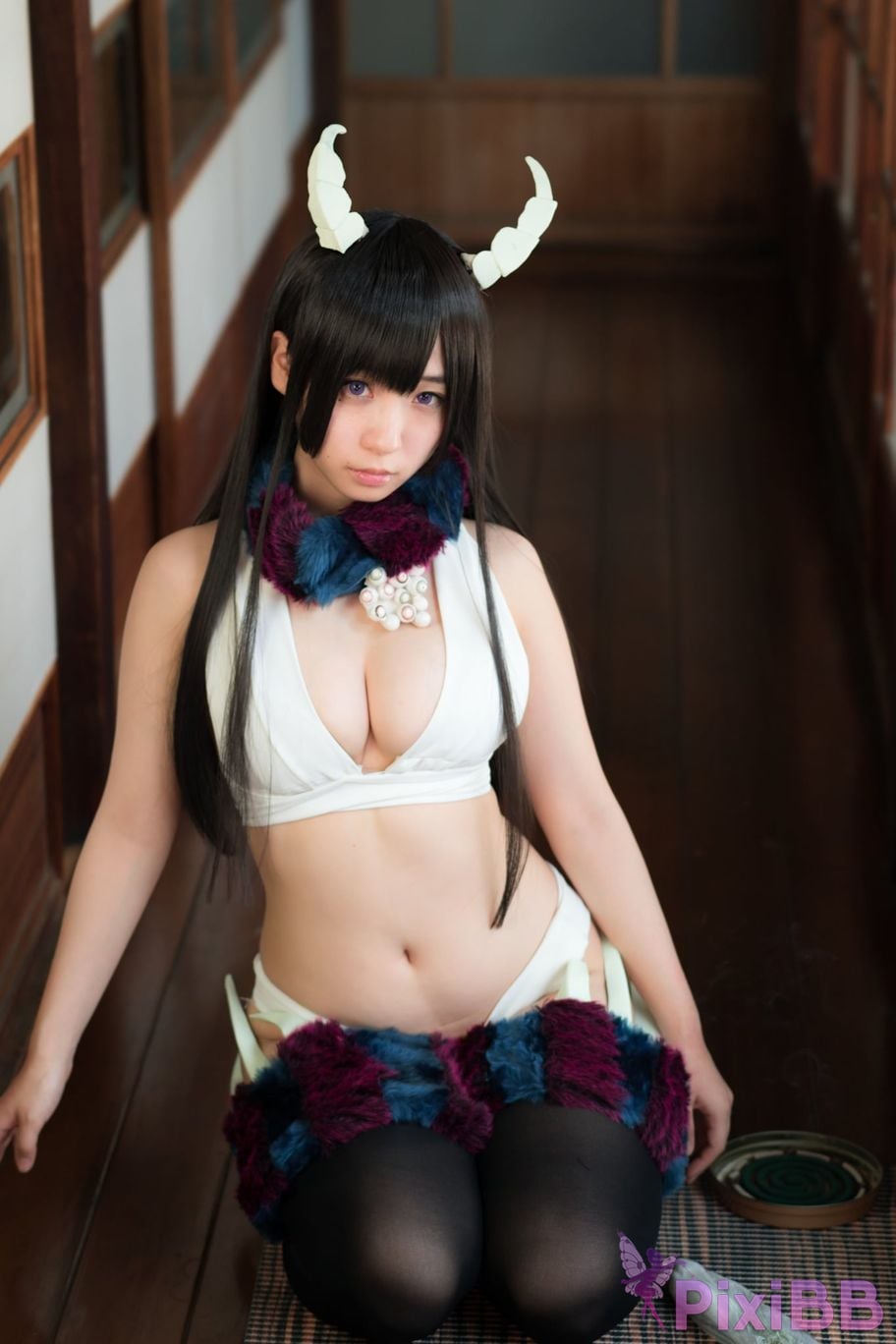 Japanese Idol Moe Iori Cosplay Ane Naru PixiBB.COM 137