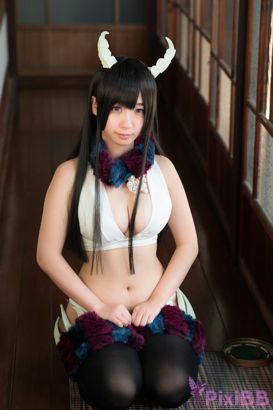 Japanese Idol Moe Iori Cosplay Ane Naru PixiBB.COM 141