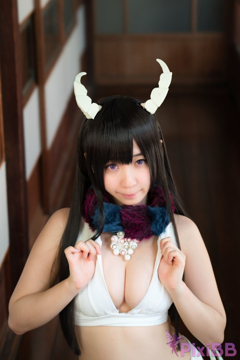 Japanese Idol Moe Iori Cosplay Ane Naru PixiBB.COM 145