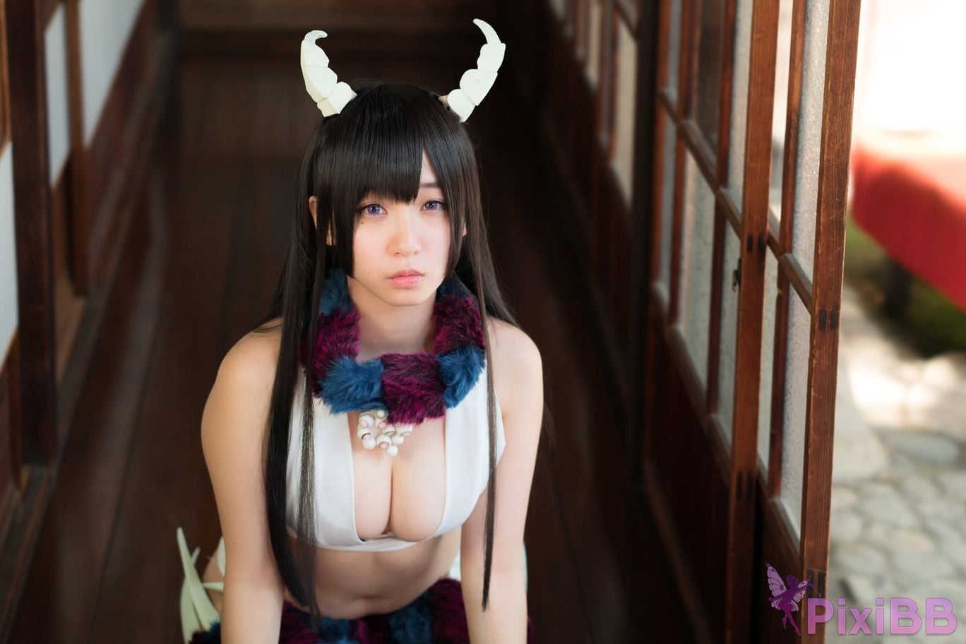 Japanese Idol Moe Iori Cosplay Ane Naru PixiBB.COM 147