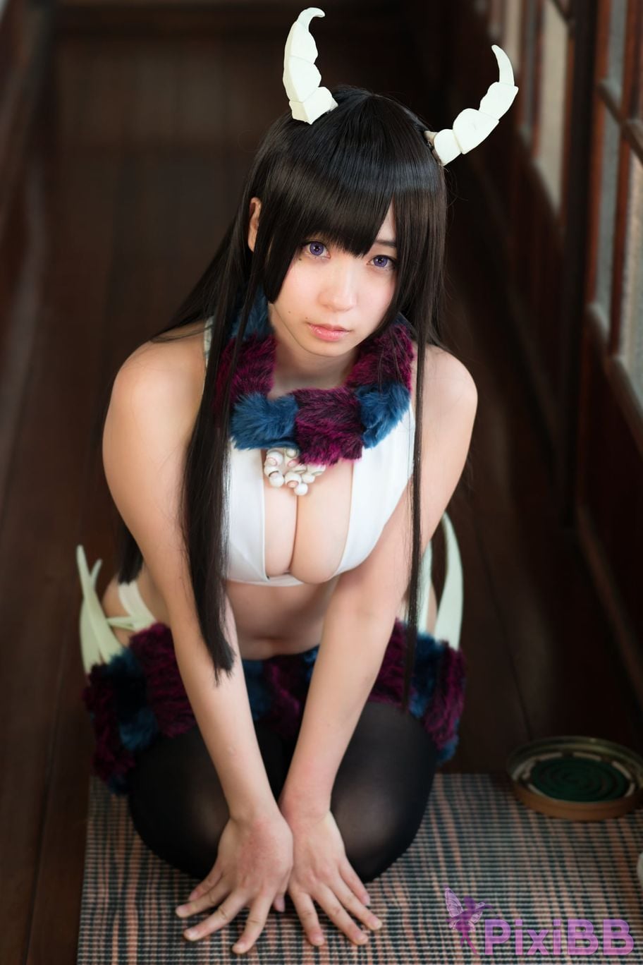 Japanese Idol Moe Iori Cosplay Ane Naru PixiBB.COM 148