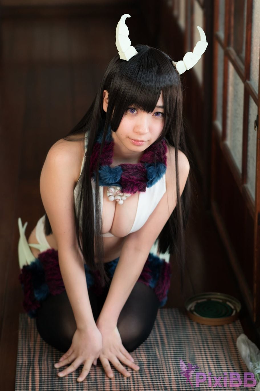 Japanese Idol Moe Iori Cosplay Ane Naru PixiBB.COM 149