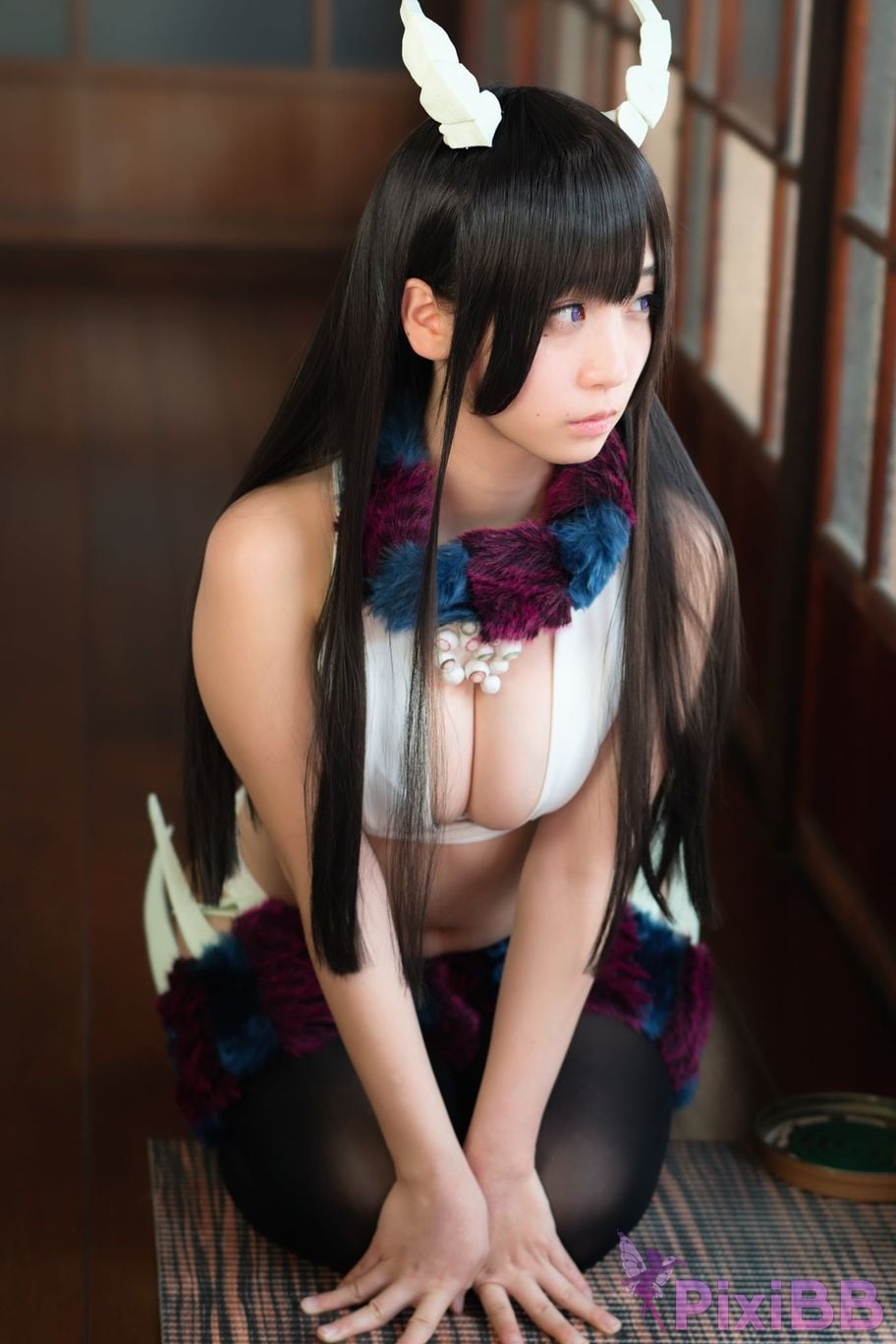 Japanese Idol Moe Iori Cosplay Ane Naru PixiBB.COM 150