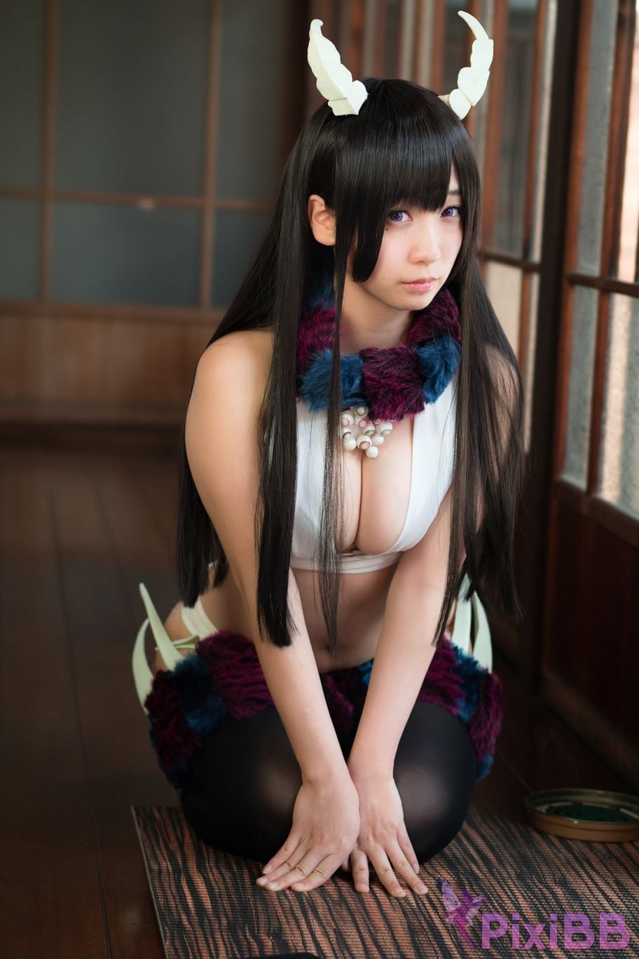 Japanese Idol Moe Iori Cosplay Ane Naru PixiBB.COM 151