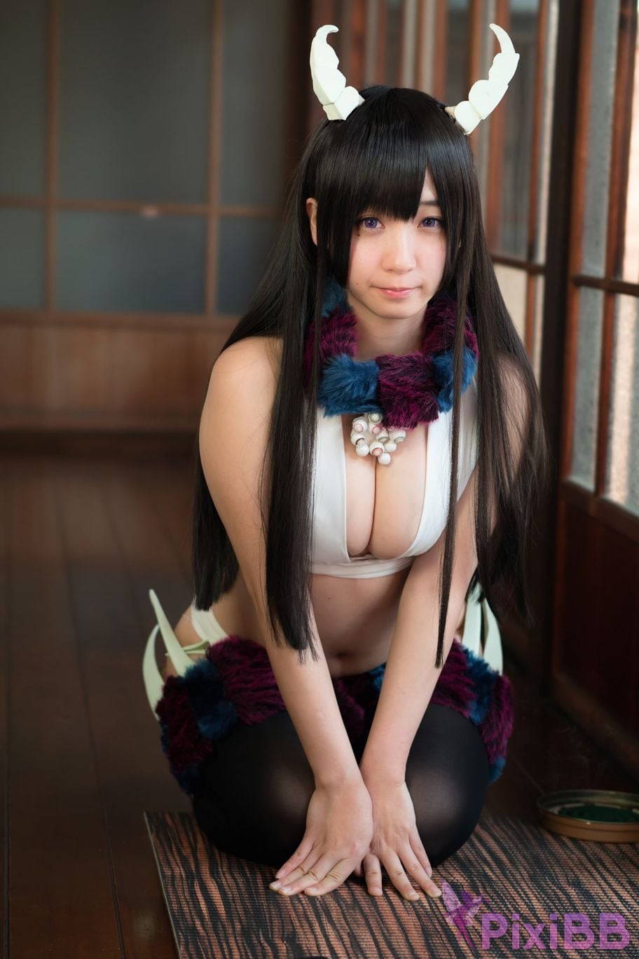 Japanese Idol Moe Iori Cosplay Ane Naru PixiBB.COM 152