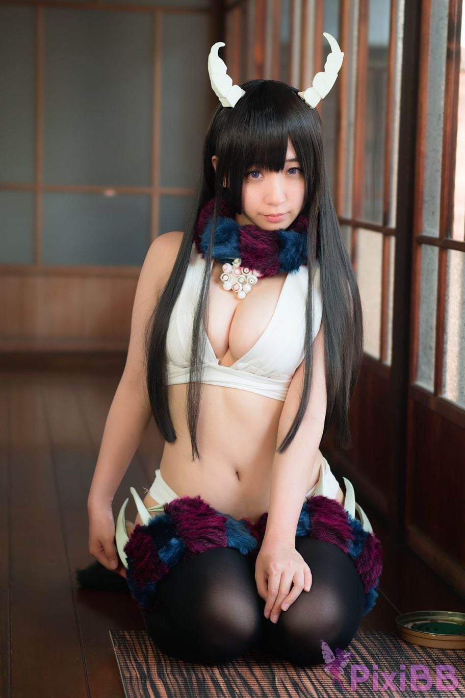 Japanese Idol Moe Iori Cosplay Ane Naru PixiBB.COM 153