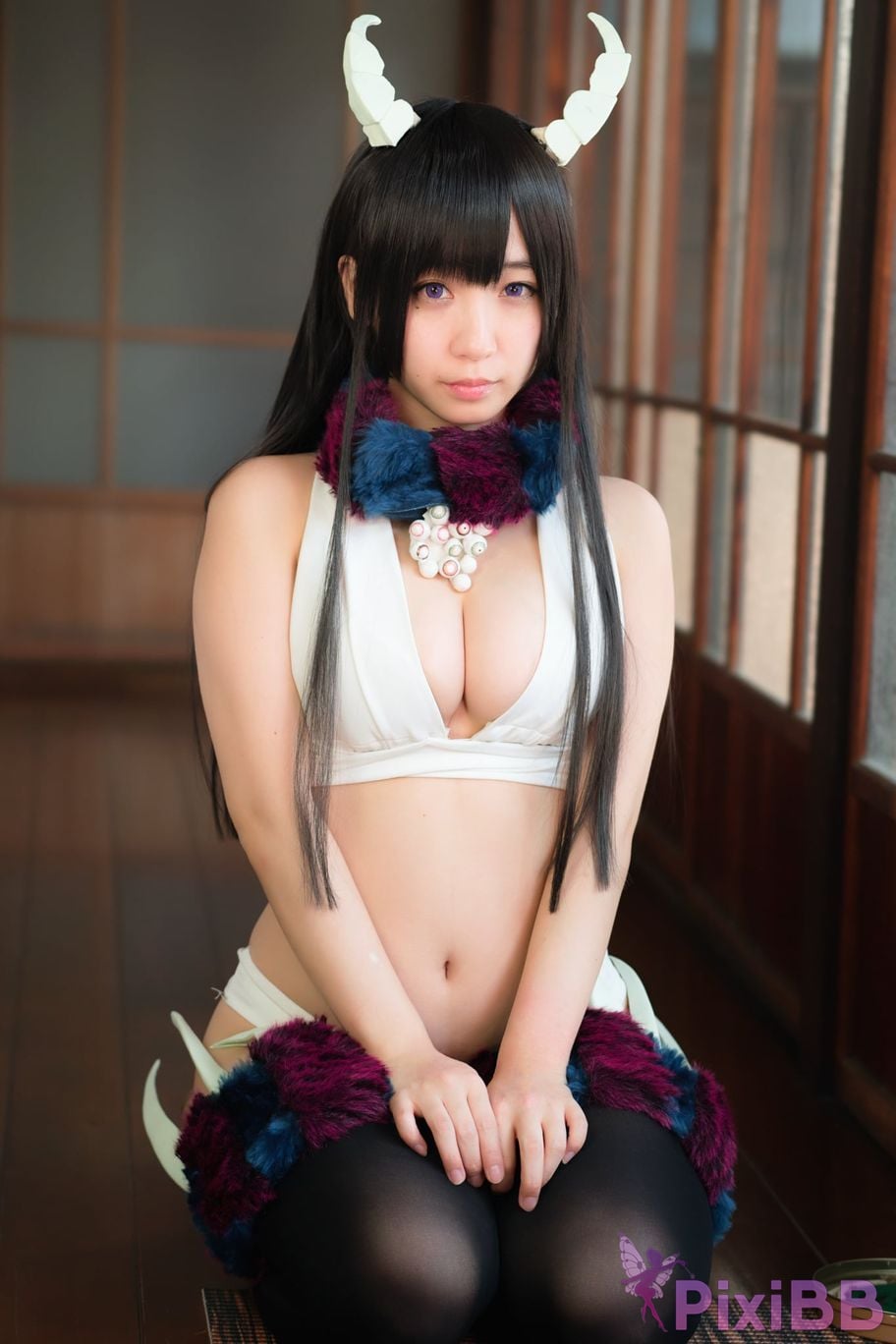Japanese Idol Moe Iori Cosplay Ane Naru PixiBB.COM 154