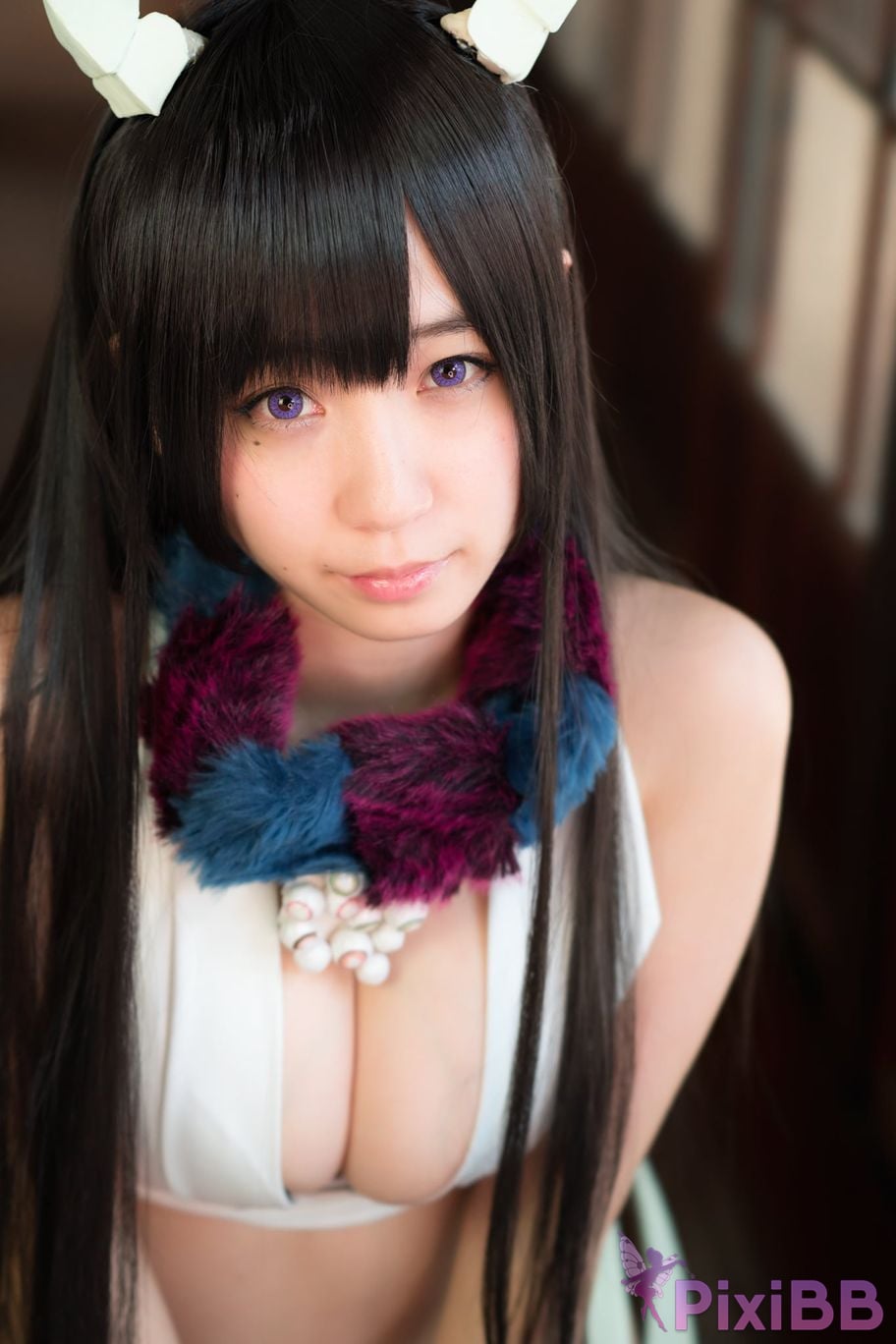 Japanese Idol Moe Iori Cosplay Ane Naru PixiBB.COM 156