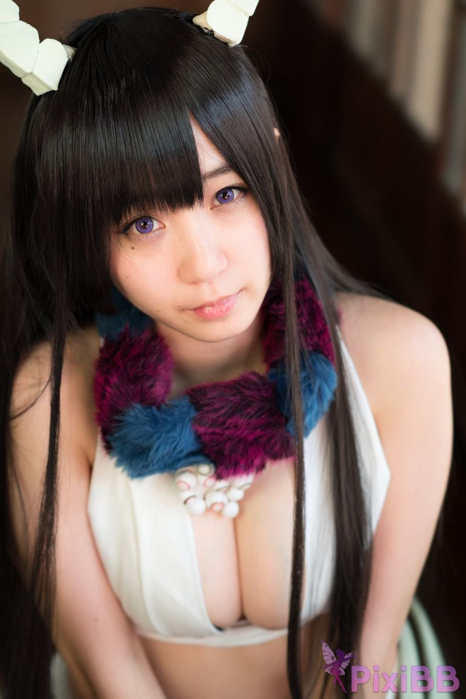 Japanese Idol Moe Iori Cosplay Ane Naru PixiBB.COM 157