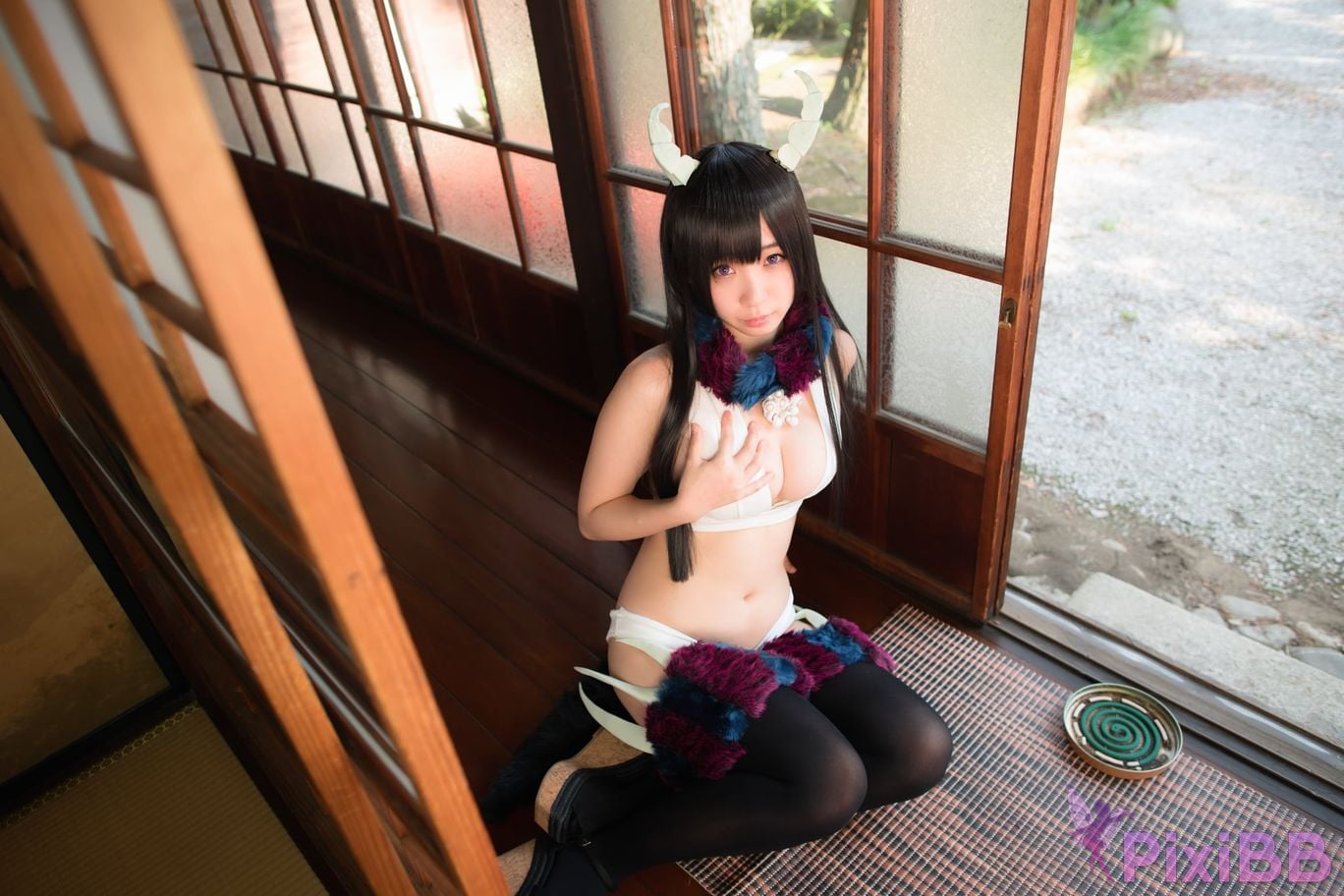 Japanese Idol Moe Iori Cosplay Ane Naru PixiBB.COM 172