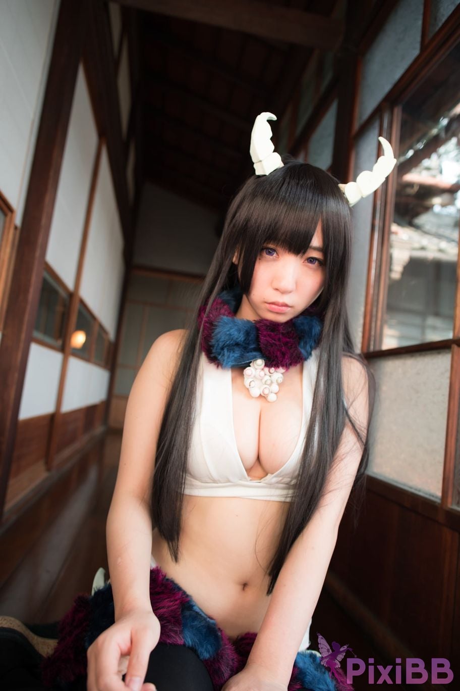 Japanese Idol Moe Iori Cosplay Ane Naru PixiBB.COM 177