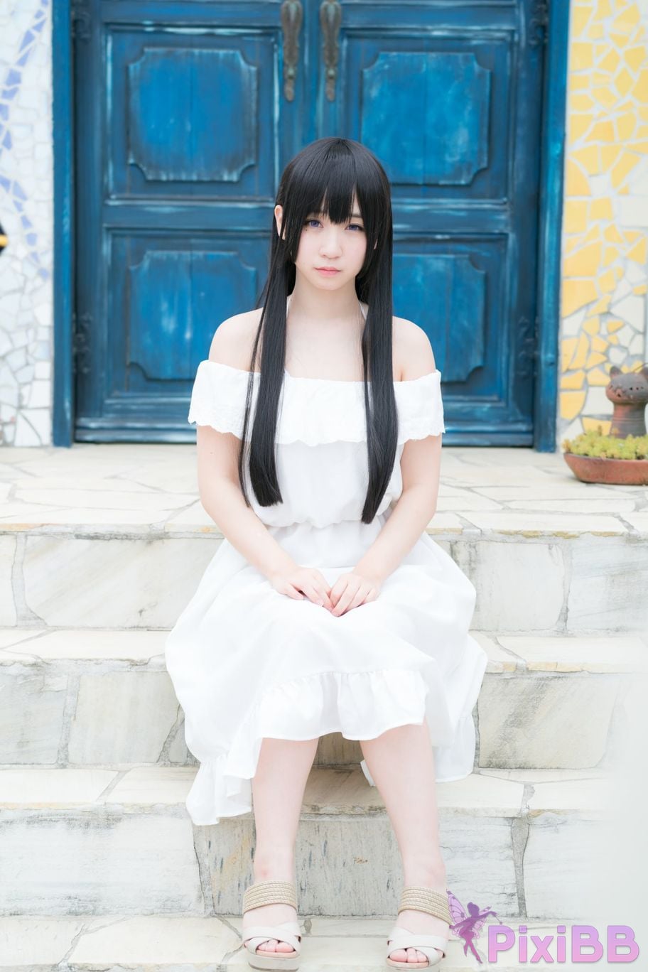 Japanese Idol Moe Iori Cosplay Ane Naru PixiBB.COM 198