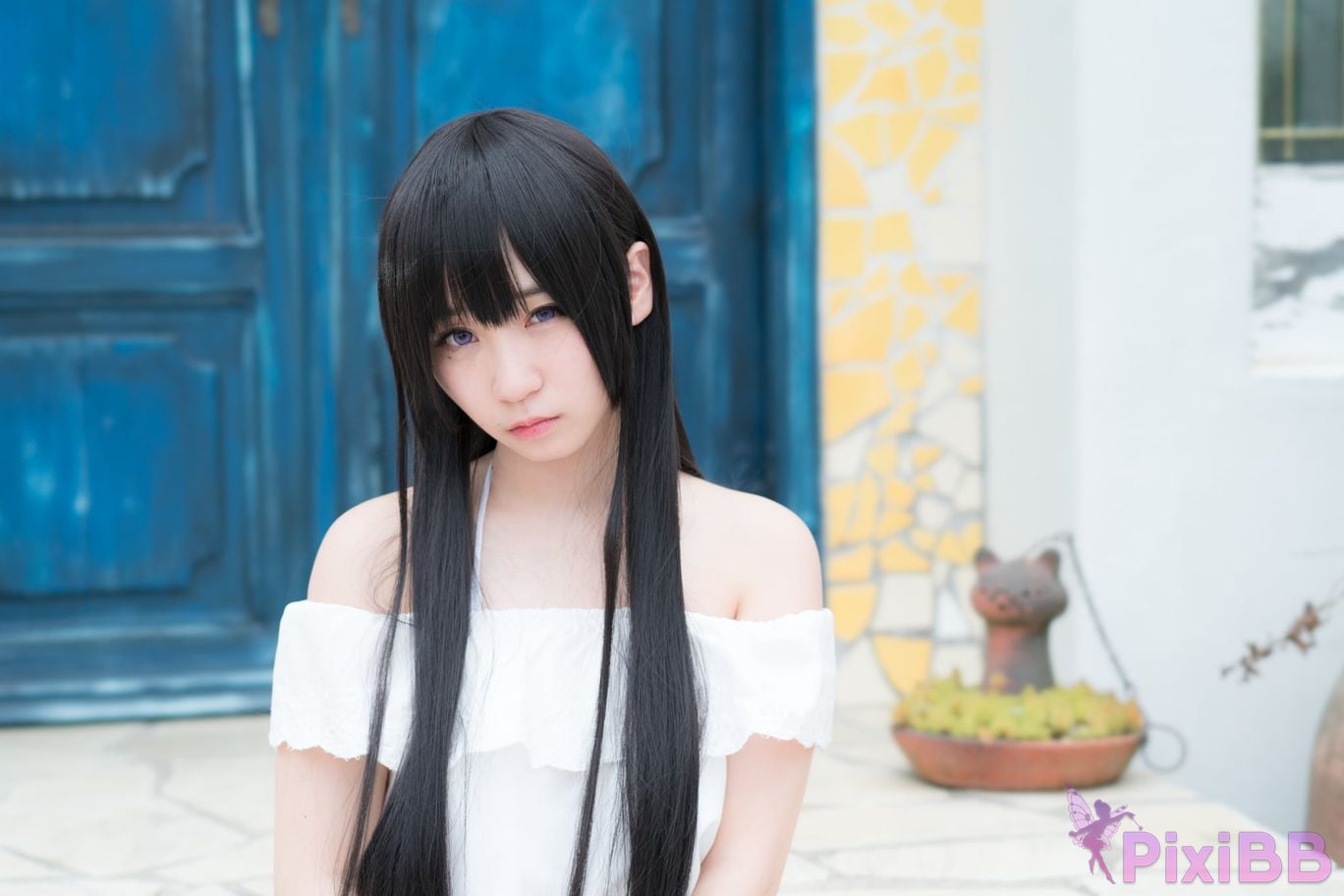 Japanese Idol Moe Iori Cosplay Ane Naru PixiBB.COM 199