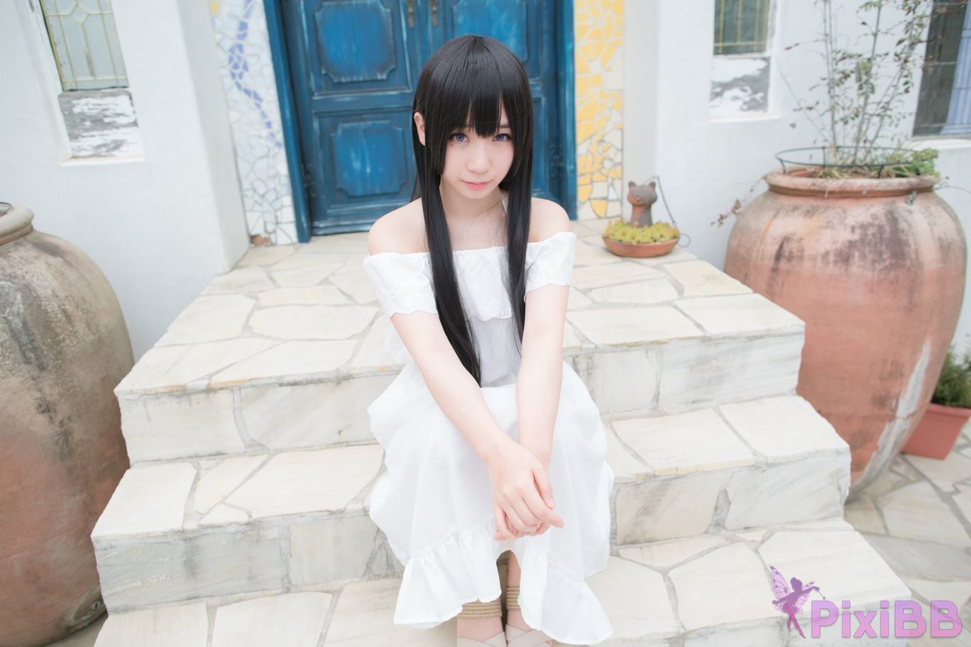 Japanese Idol Moe Iori Cosplay Ane Naru PixiBB.COM 201