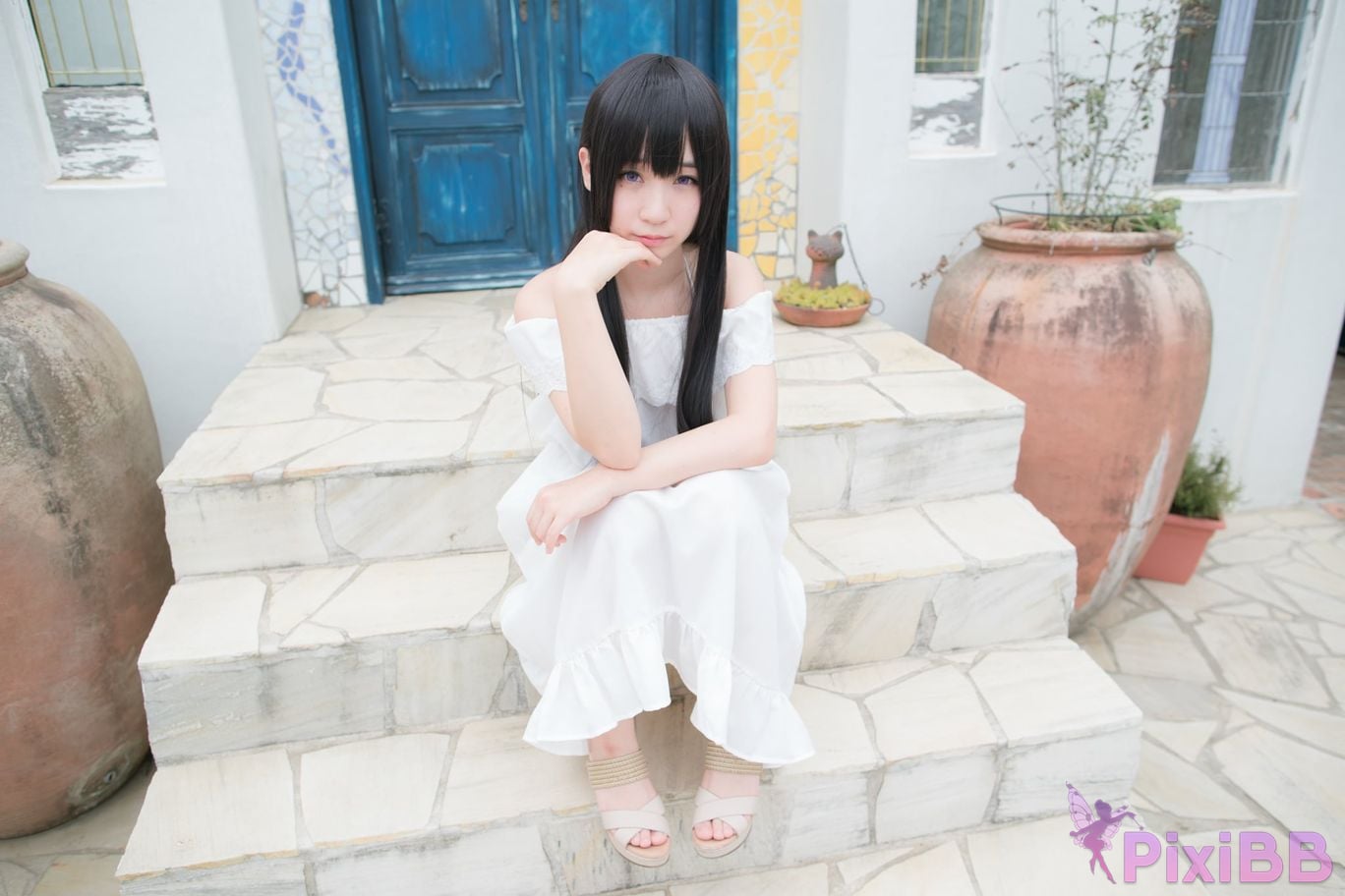 Japanese Idol Moe Iori Cosplay Ane Naru PixiBB.COM 202