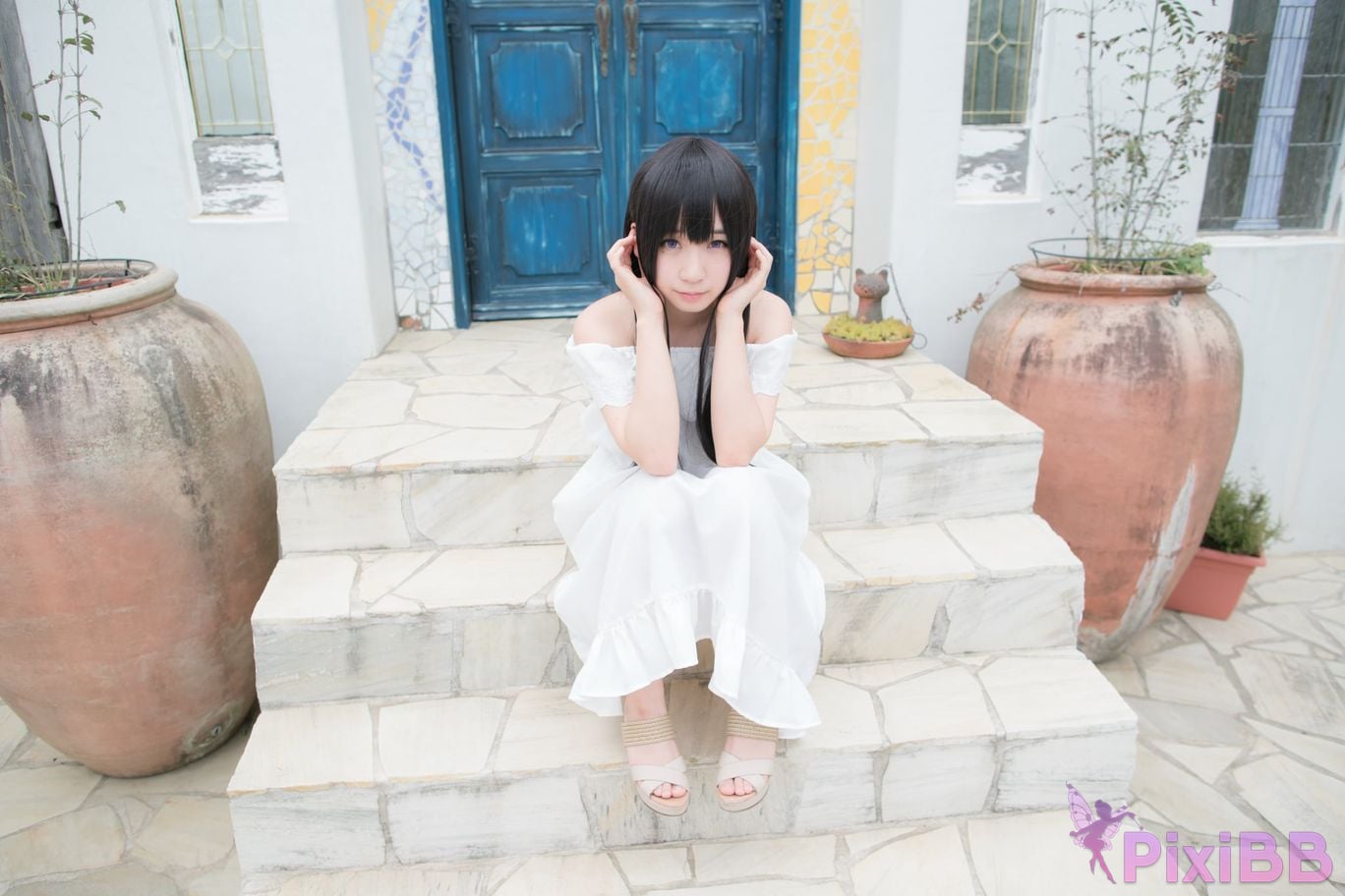 Japanese Idol Moe Iori Cosplay Ane Naru PixiBB.COM 203