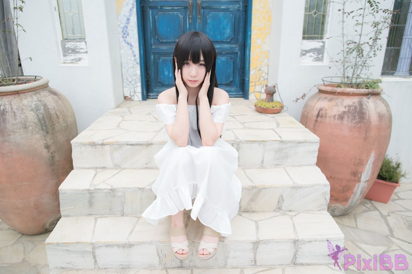 Japanese Idol Moe Iori Cosplay Ane Naru PixiBB.COM 204